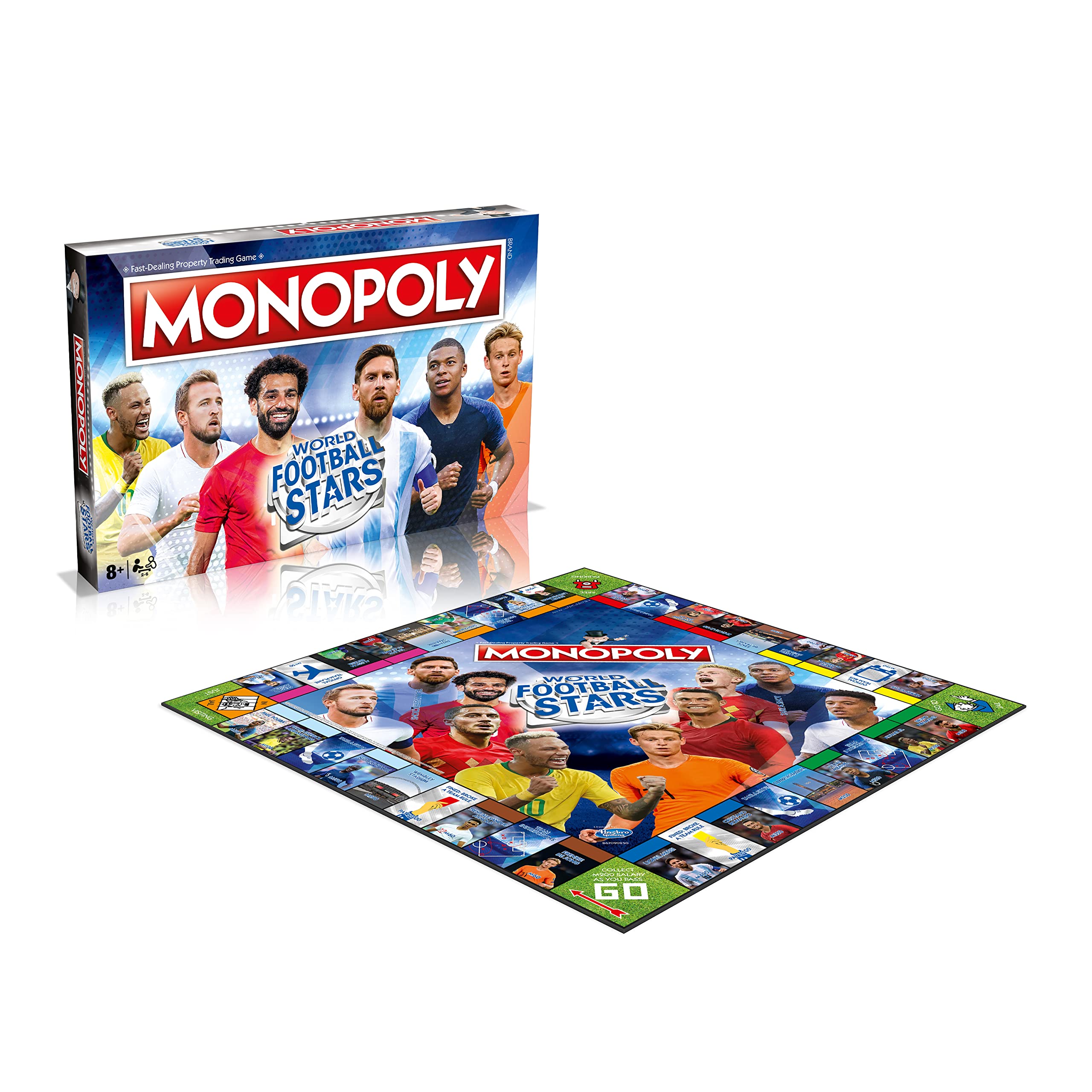 Winning Moves World Football Stars Monopoly Board Game – Blue 4