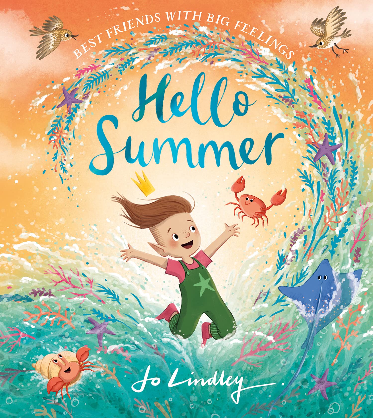 Farshore Hello Summer Picture Book by Jo Lindley | Ages 3-5 | Paperback
