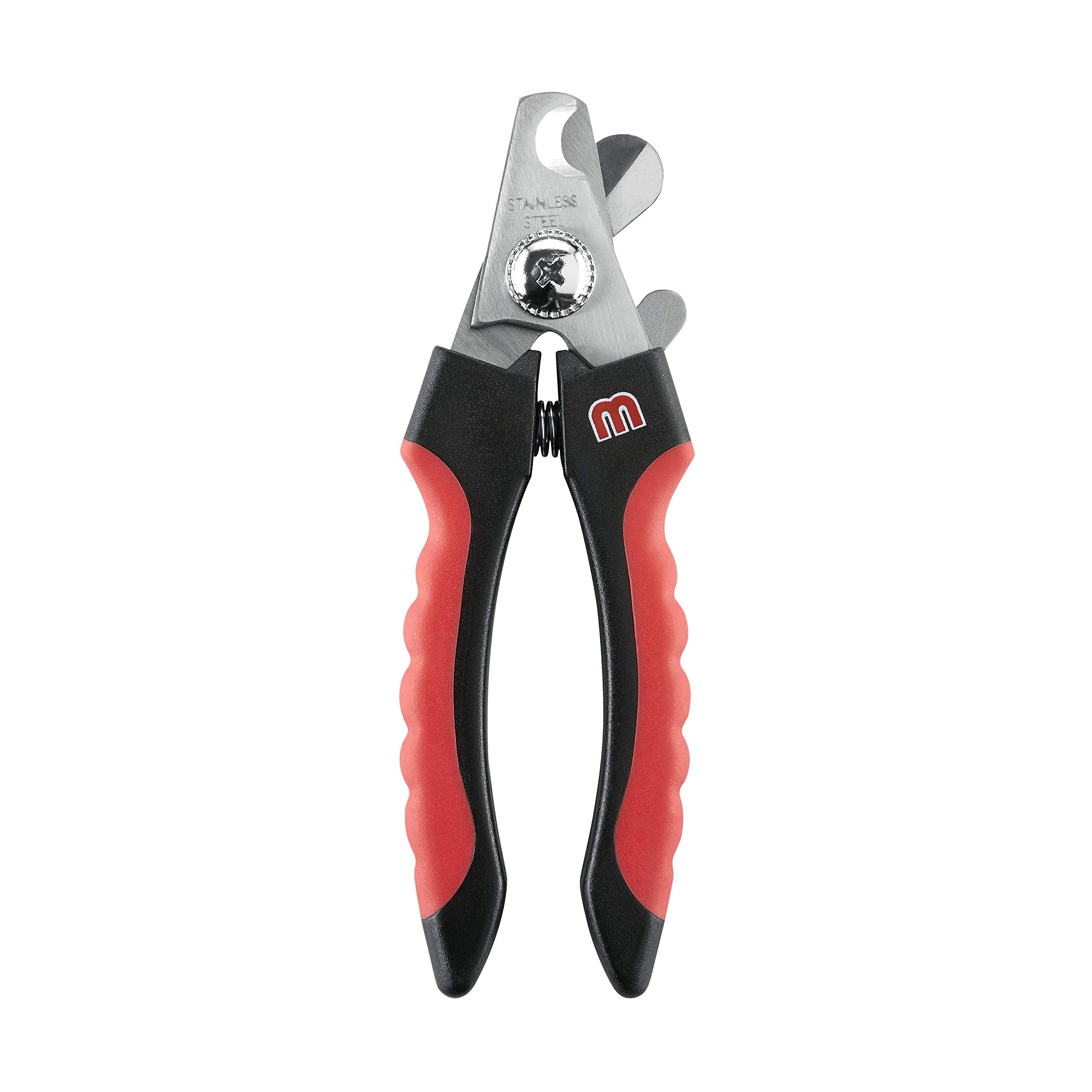 Mikki Small Pet Claw Clipper - Scissor Action for Cats & Dogs | Safety Stop | Soft Grip