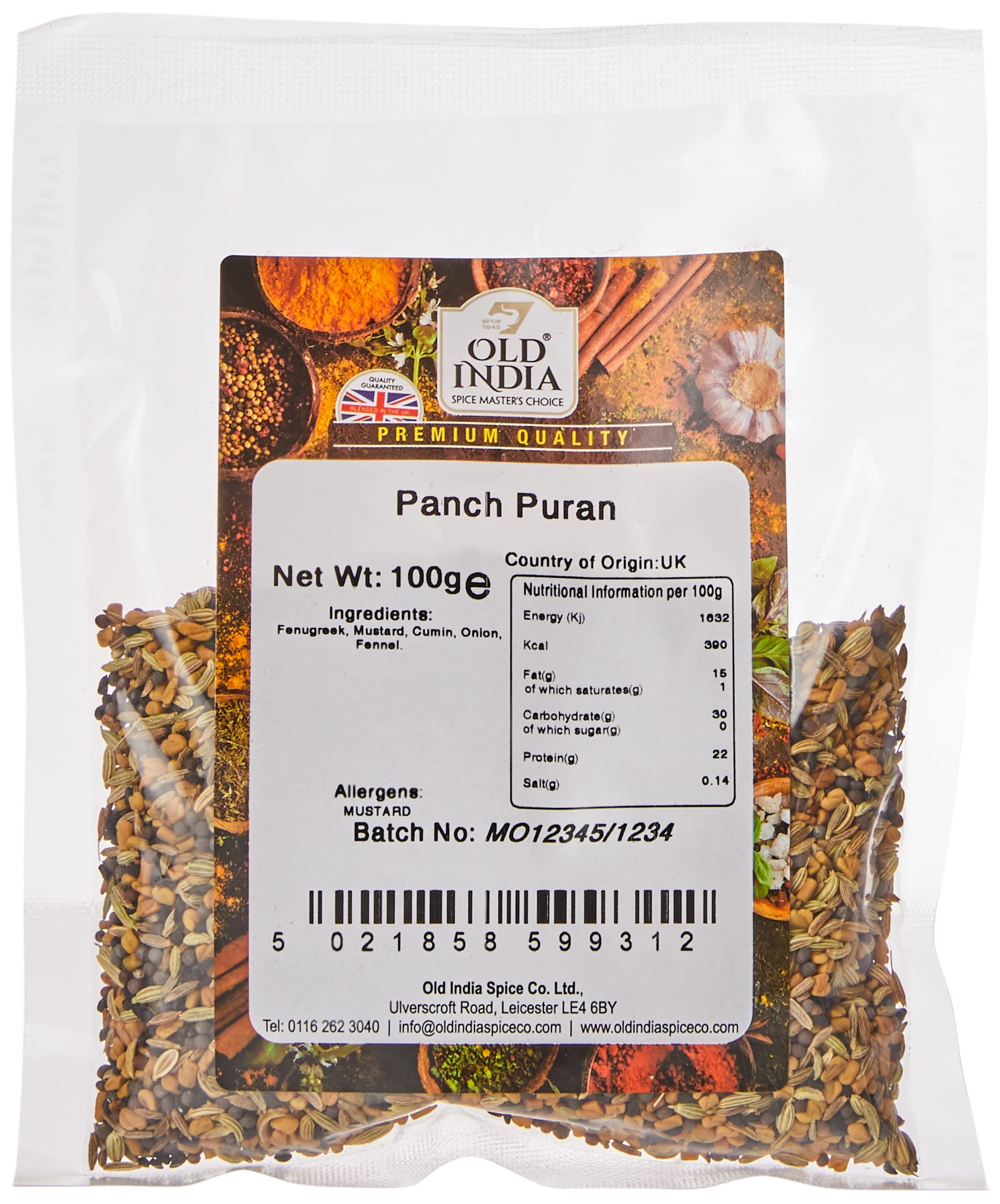 Old India Panch Puran 100g