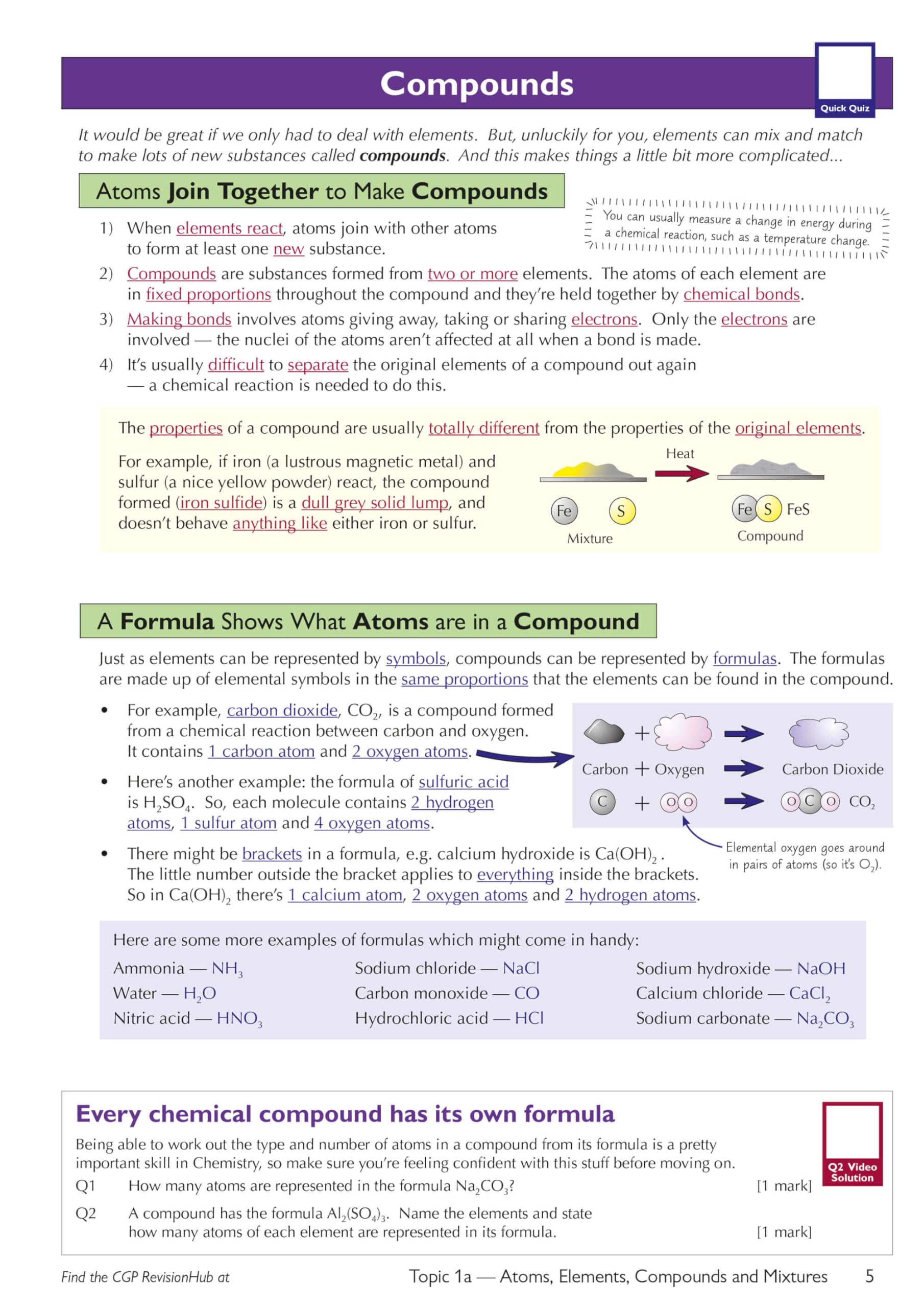 CGP AQA GCSE Chemistry Complete Revision & Practice Book | Includes Online Ed, Videos & Quizzes 4
