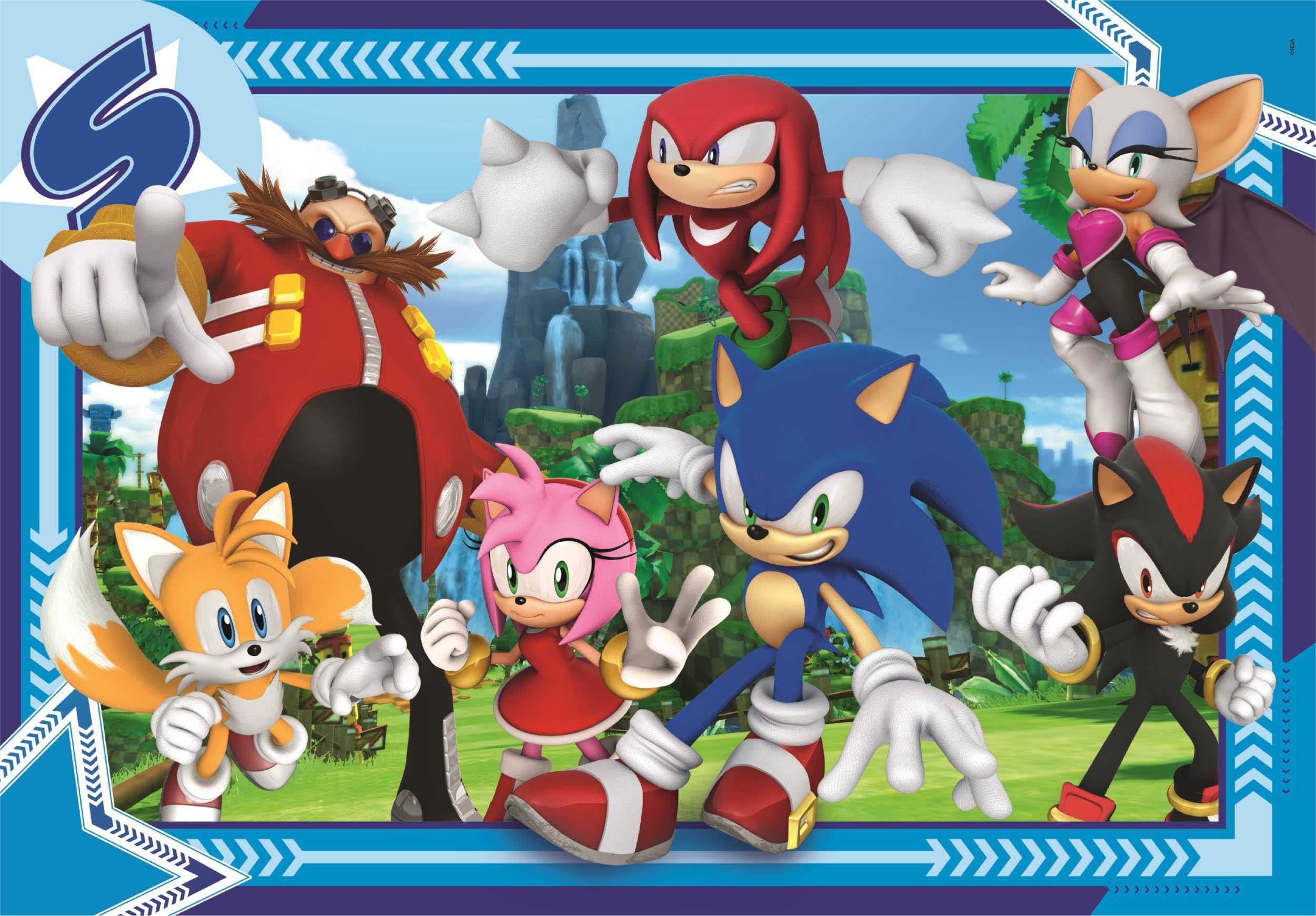 Clementoni Sonic Jigsaw 300 Pieces - Water Magic Puzzle for Kids 9-11 Years 6