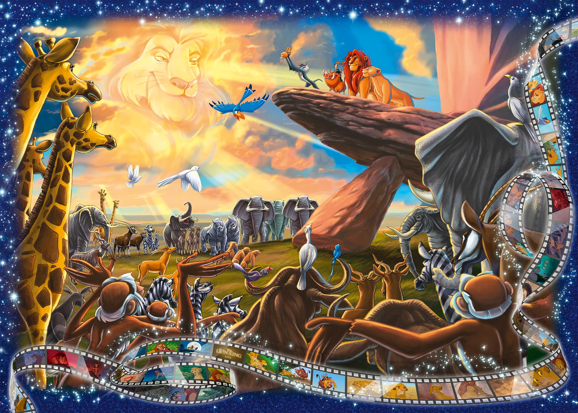 Ravensburger The Lion King Collector's Edition 1000 Piece Puzzle - Disney Jigsaw for Adults & Teens 6