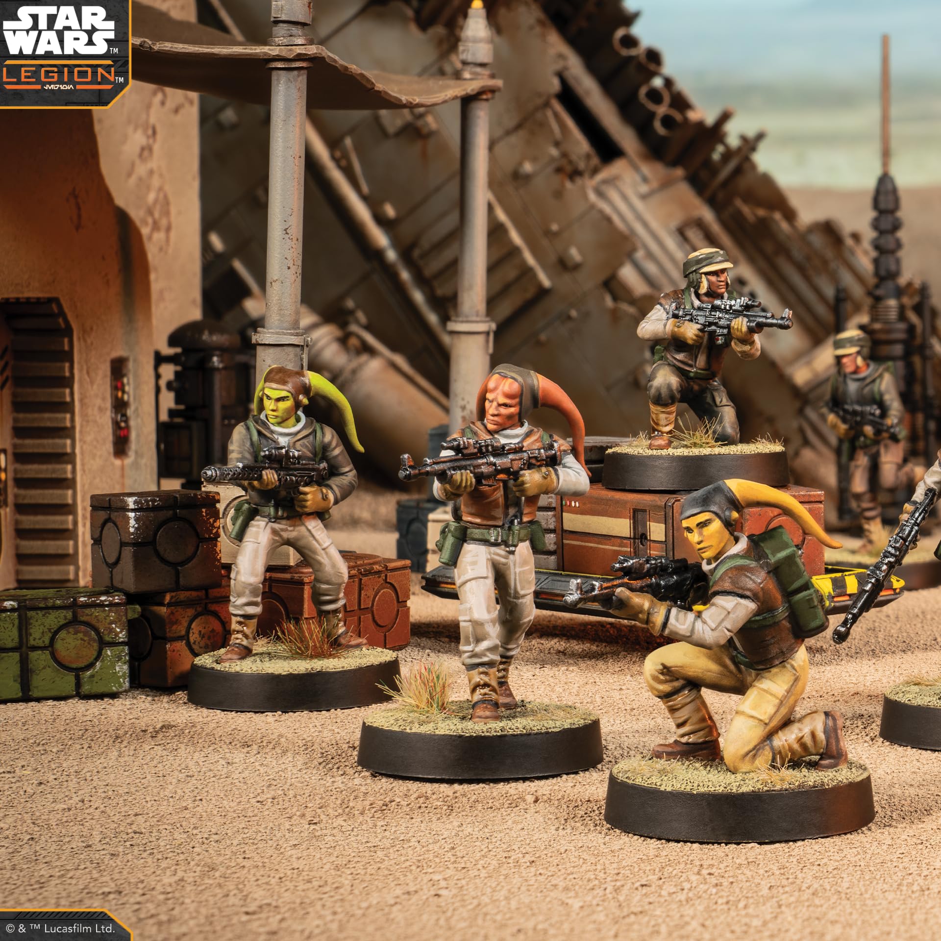 ATOMIC MASS GAMES Star Wars Legion: Rebel Troopers Expansion | 11 Miniatures | Age 14+ 4