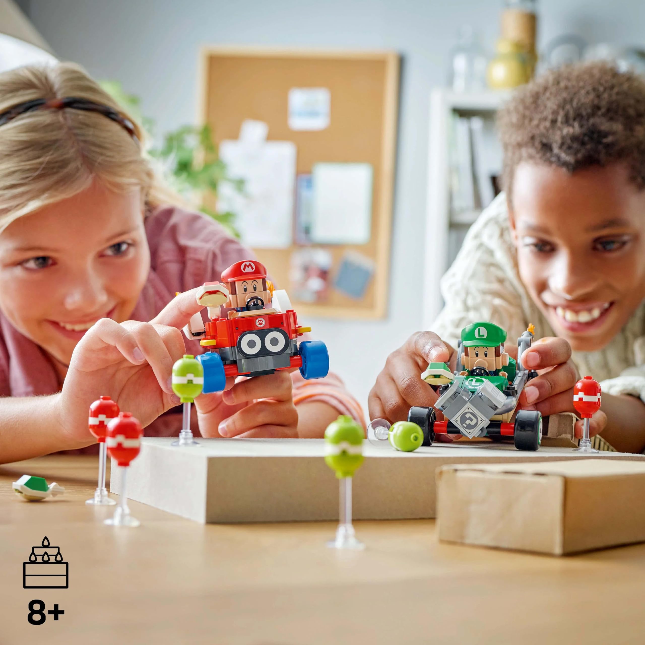 LEGO Super Mario: Mario Kart – Baby Mario vs. Baby Luigi Playset - 321-Piece Building Set for Kids 8+ 6