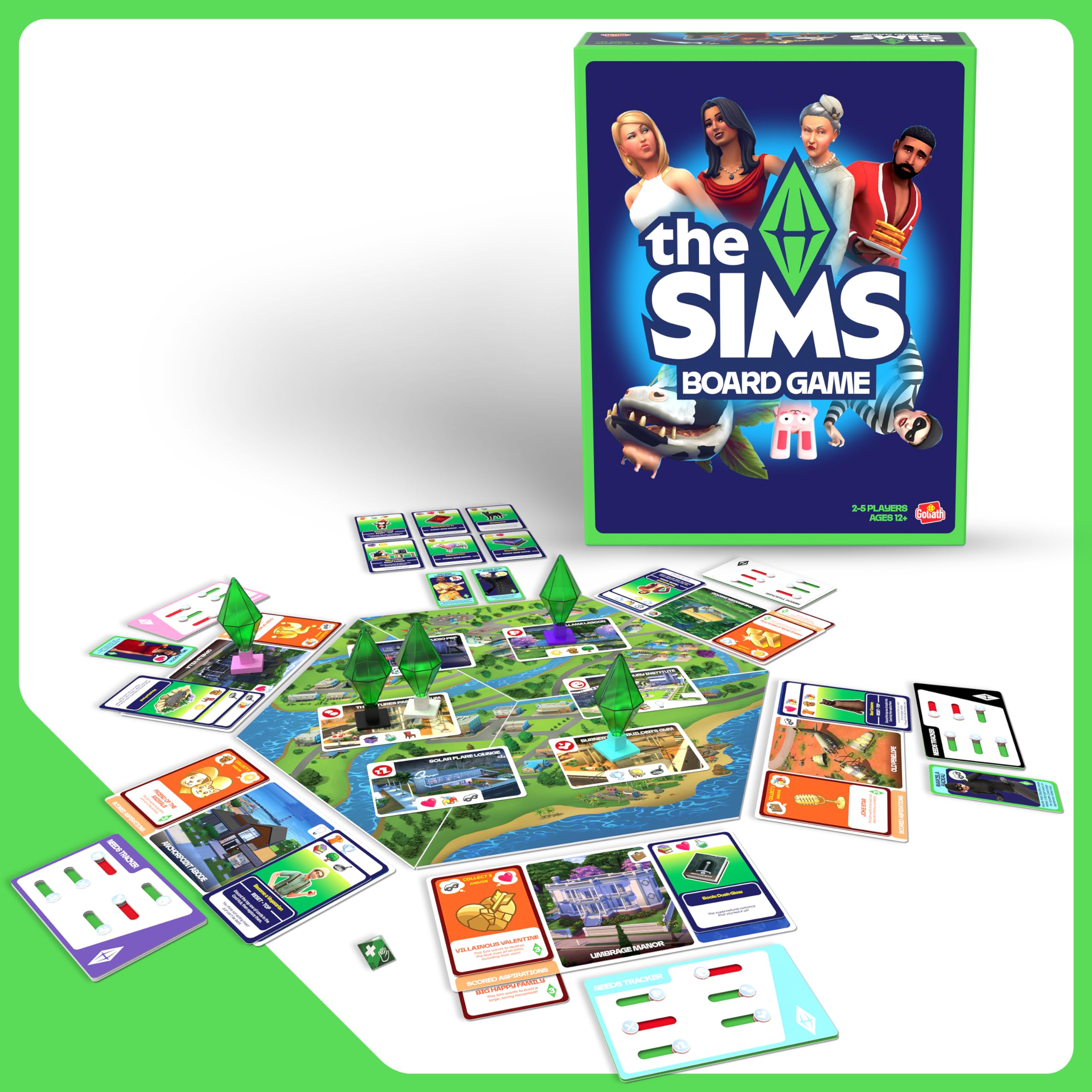Goliath The Sims Board Game - Manage Needs & Fulfill Aspirations 3