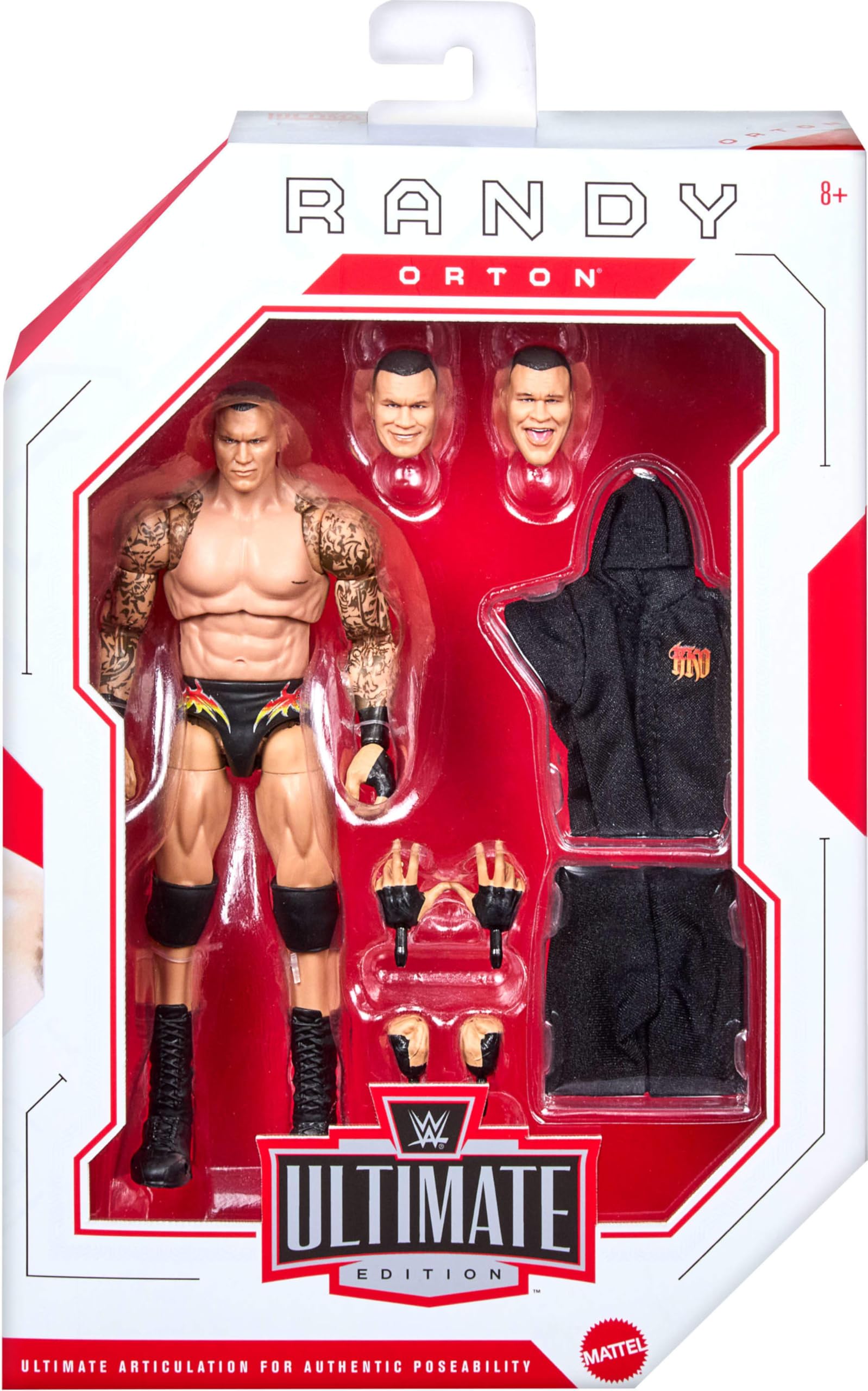 Mattel WWE Ultimate Edition Randy Orton Action Figure - 6 Inch | TrueFX | High Articulation