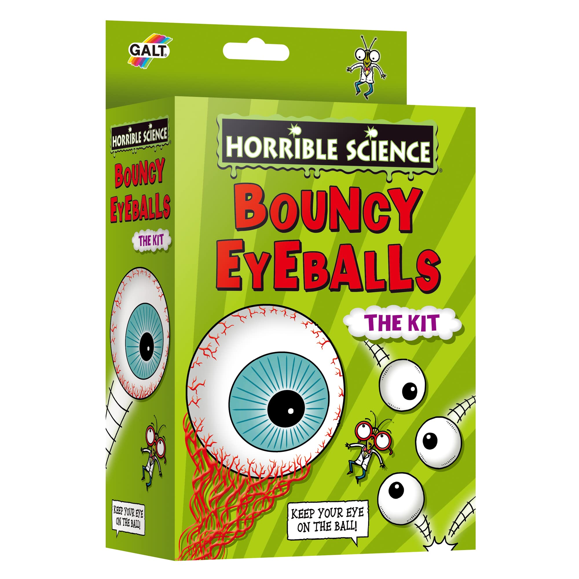 Galt Horrible Science Bouncy Eyeballs Science Kit for Ages 6+
