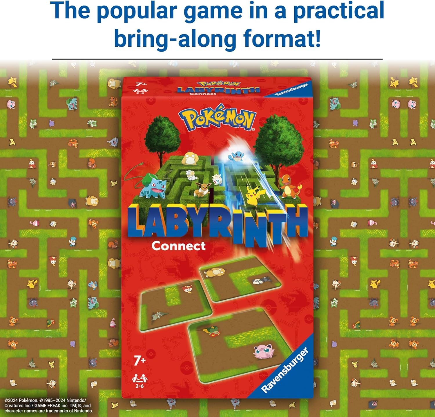 Ravensburger Pokémon Labyrinth Connect Family Board Game 6