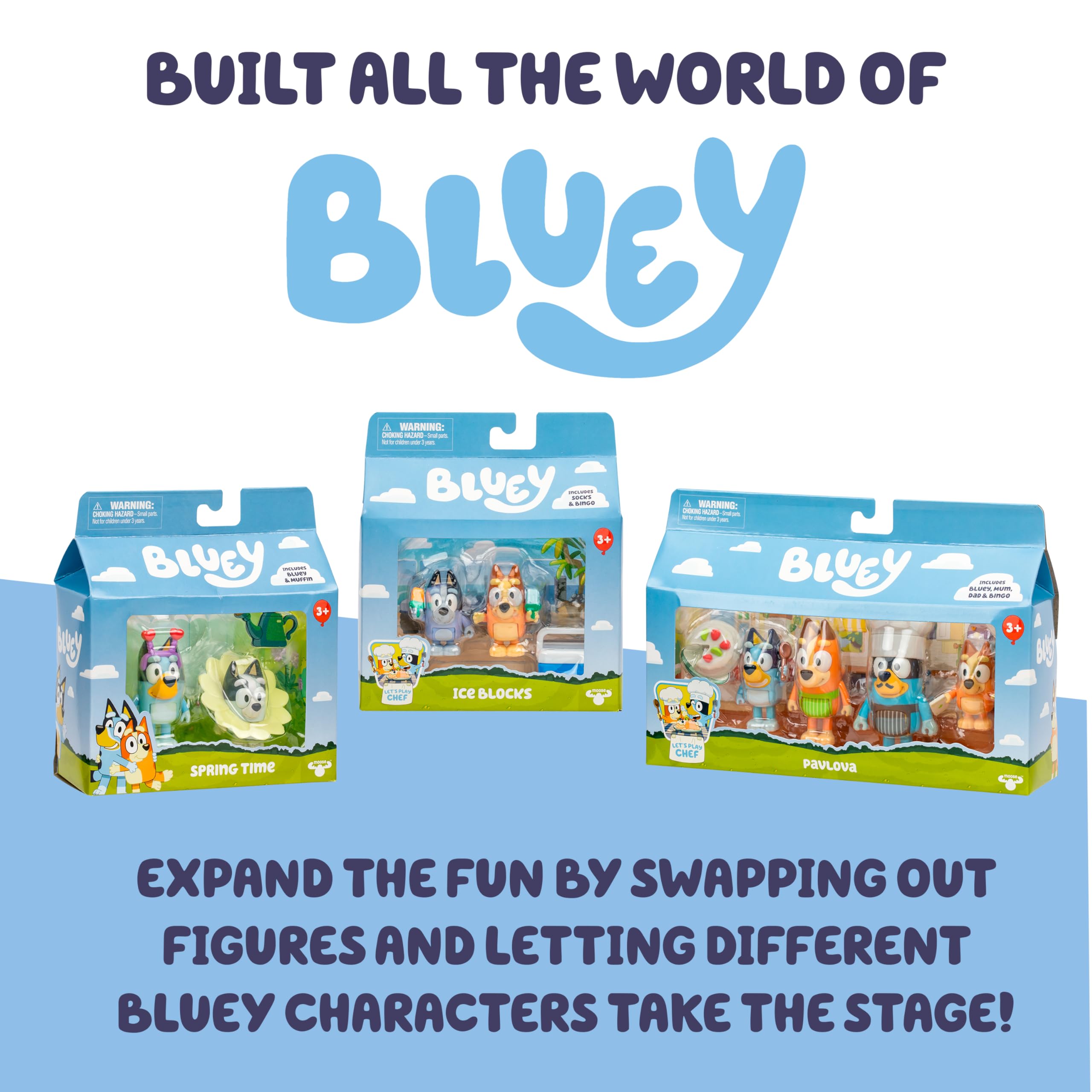 Bluey Celebration Home Playset - 11-Piece Playset with Exclusive Figure, Ages 3+ 10