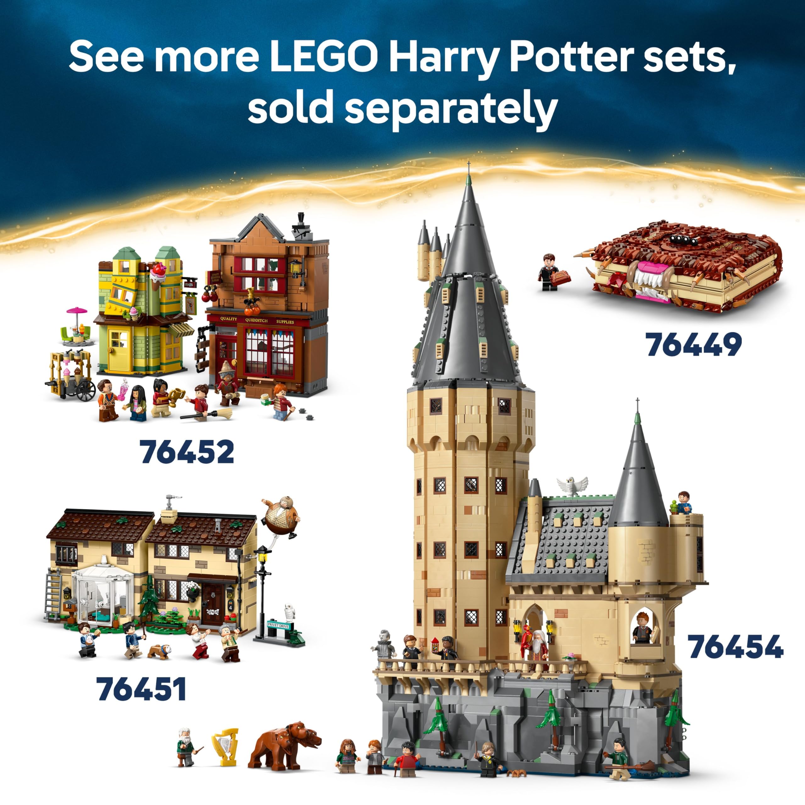 LEGO Harry Potter Book Nook: Hogwarts Express Set with Train Toy & 4 Minifigures - 10+ 7
