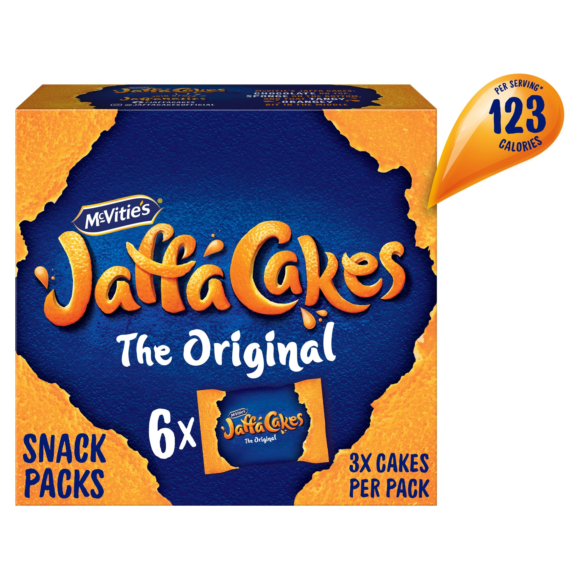 McVitie's Jamaica Ginger Cake, Moist Richly Spiced Cake, 198 g