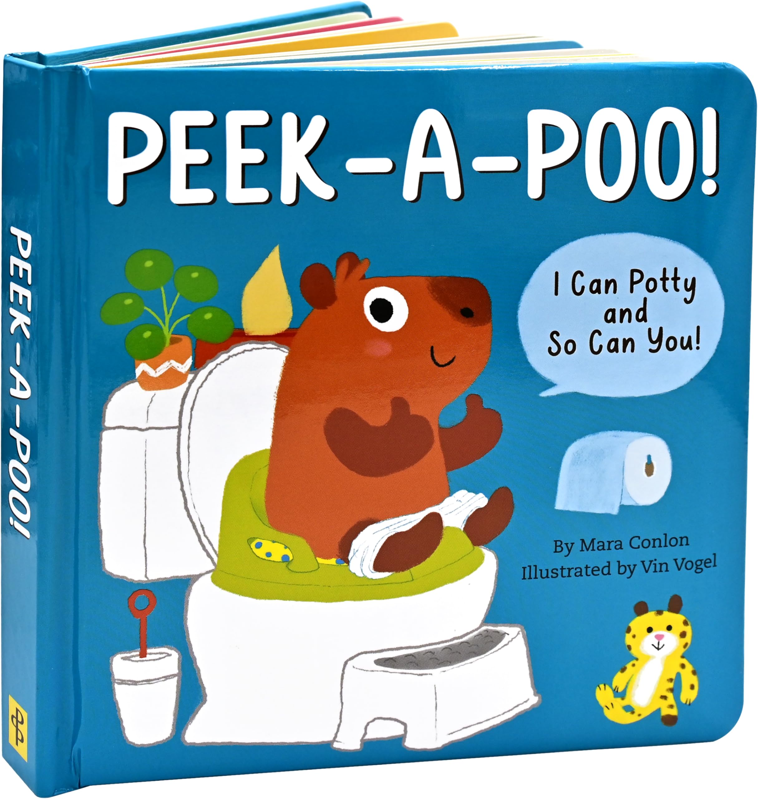 Peter Pauper Press Peek-a-Poo! I Can Potty and So Can You! Board Book for Ages 2+ 1