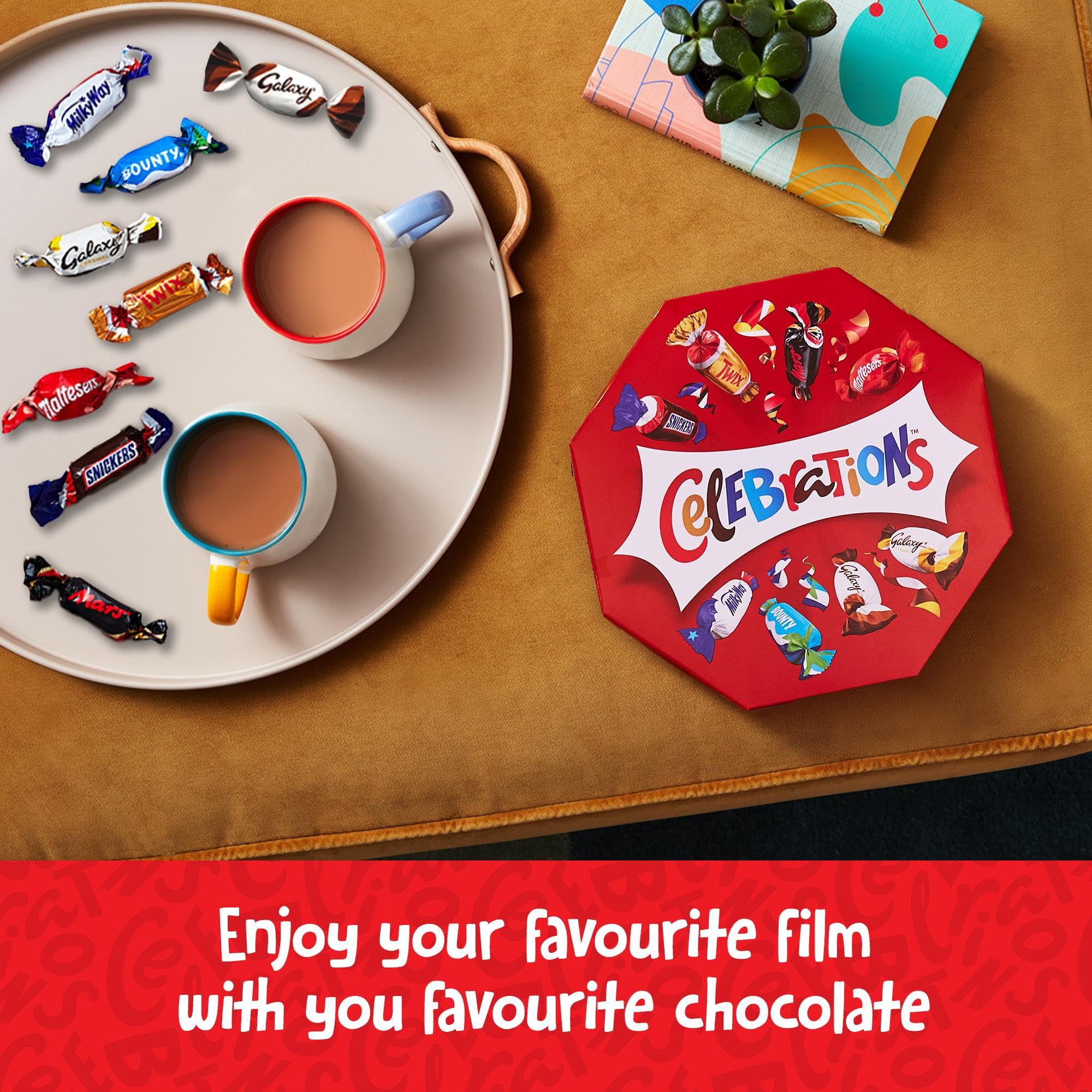 Celebrations Bulk Chocolate Box, 950g - Assorted Mini Chocolate Bars & Biscuits Gift Box 4