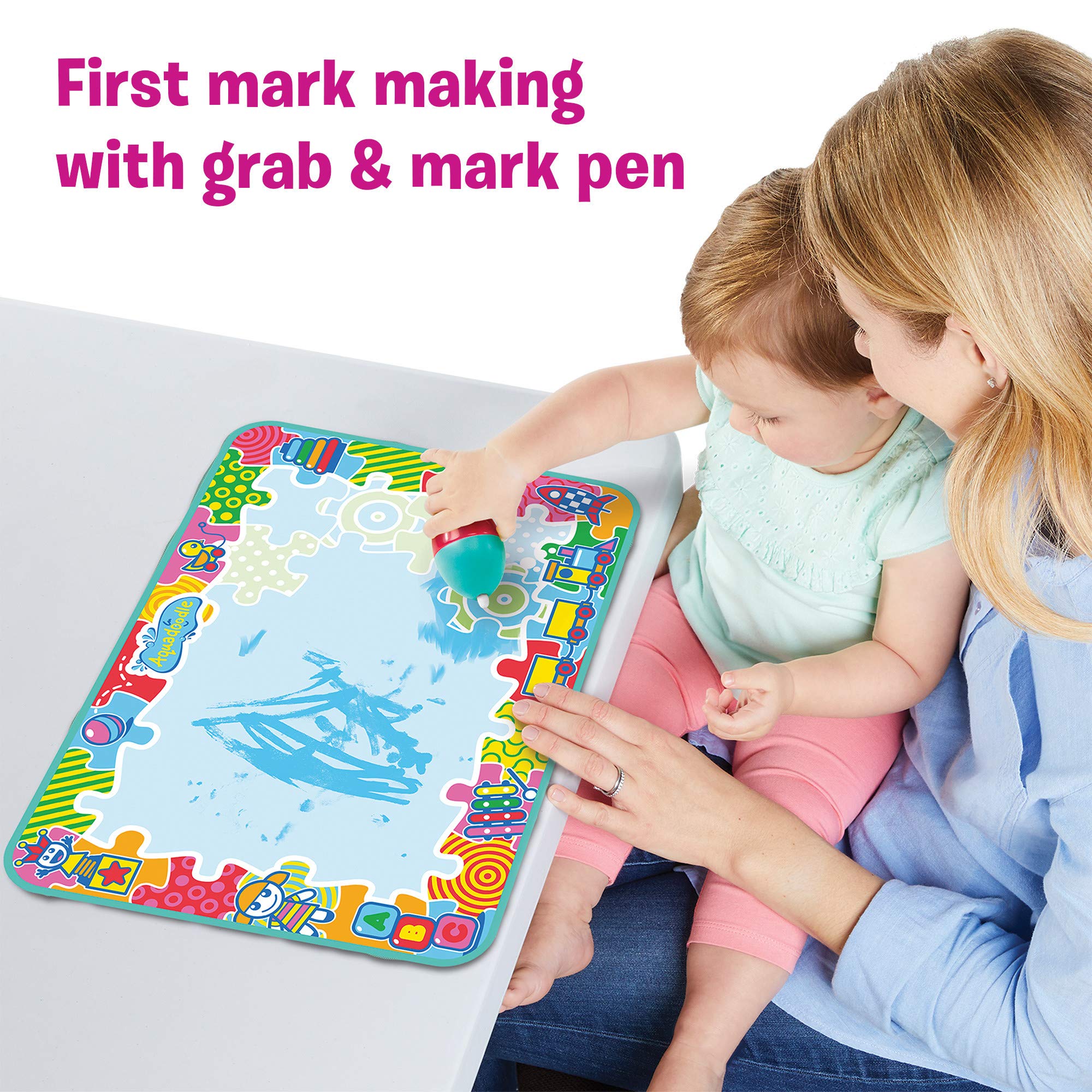 Aquadoodle Baby Water Doodle Mat - Mess Free Drawing Toy for Babies 9 Months+ 4