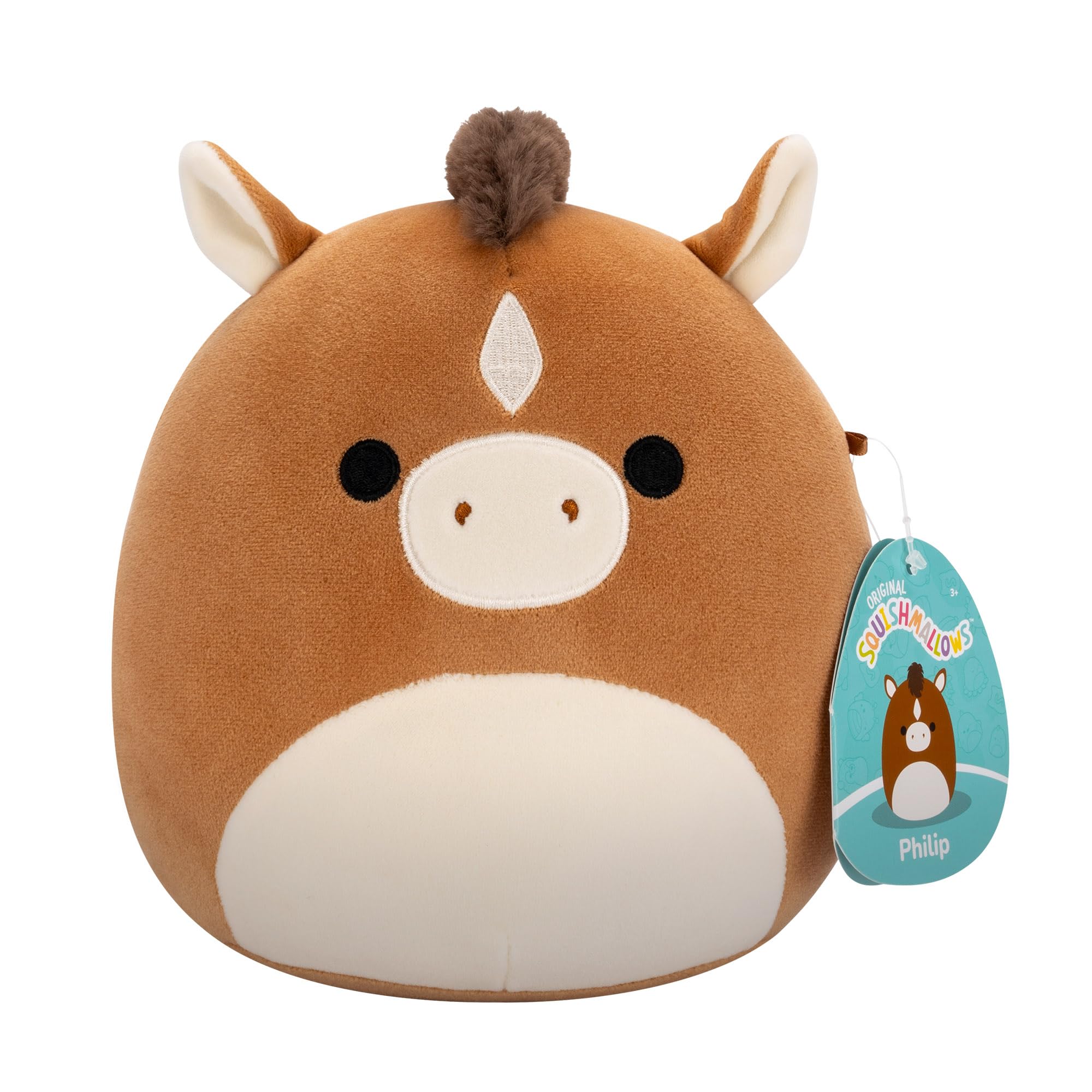 Squishmallows Philip the Brown Horse - 7.5-Inch Super Soft Plush Collectible 7