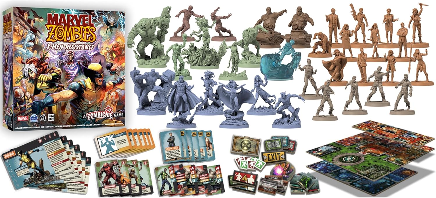 CMON Marvel Zombies – Ein Zombicide-Spiel – X-Men Resistance Core Box 4