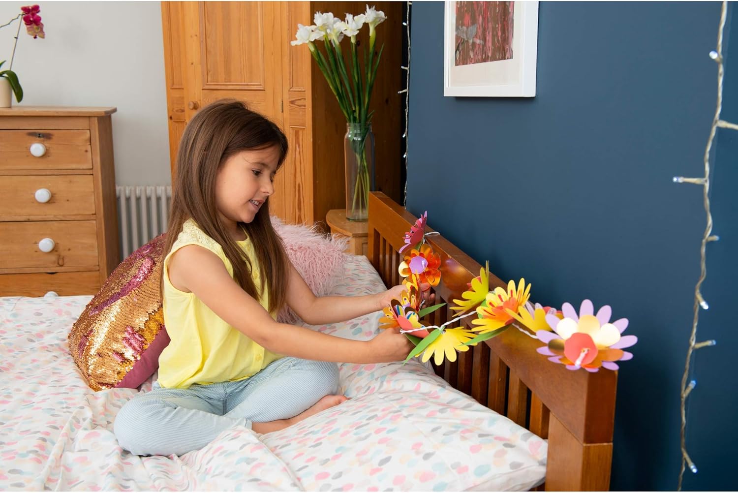 Galt Creative Cases Flower Lights Kids Craft Kit - Multi, 1004924 5