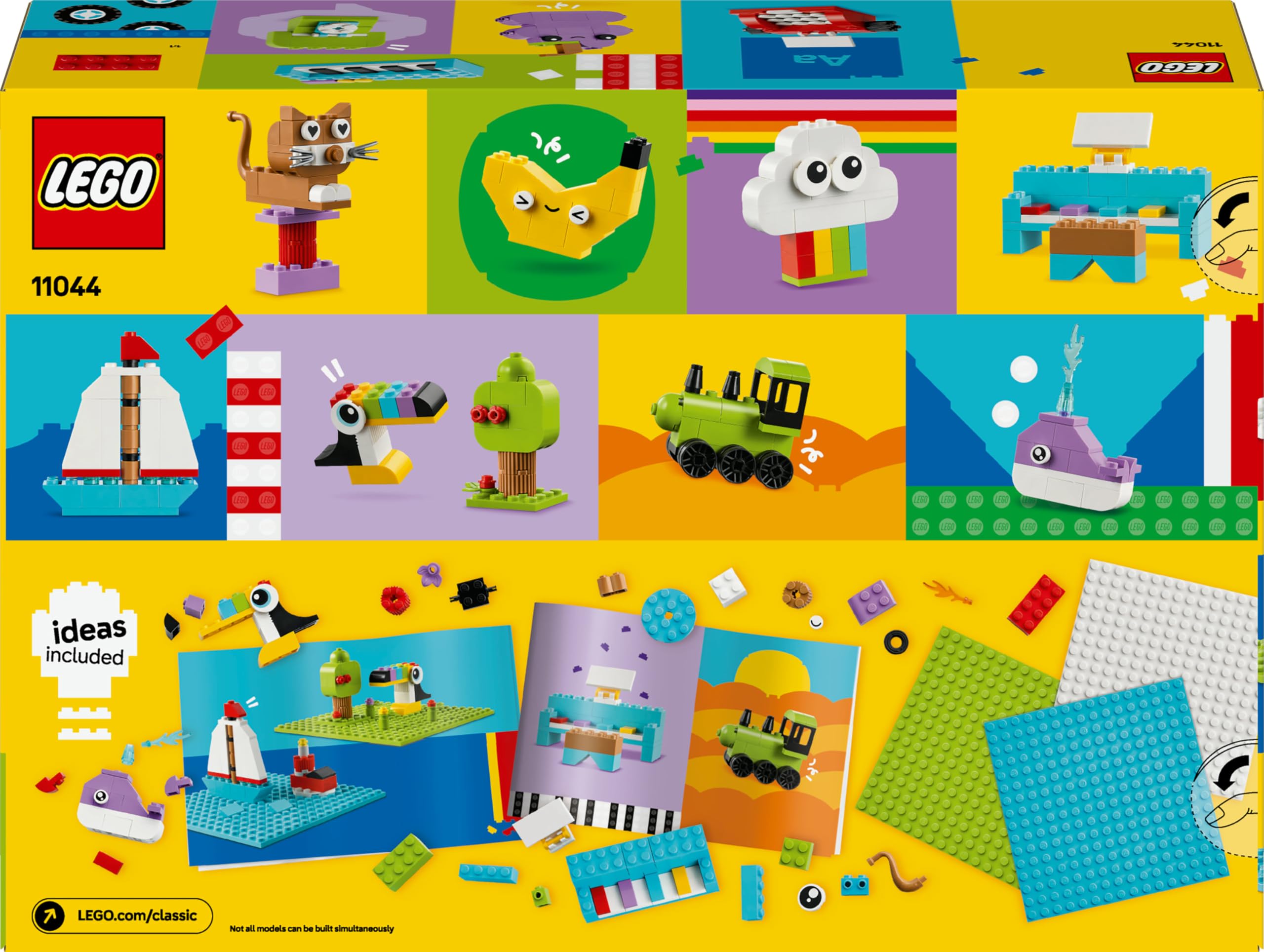 LEGO Classic Creative Build-and-Play Box - 750-Piece Building Set for Kids 5+ 7