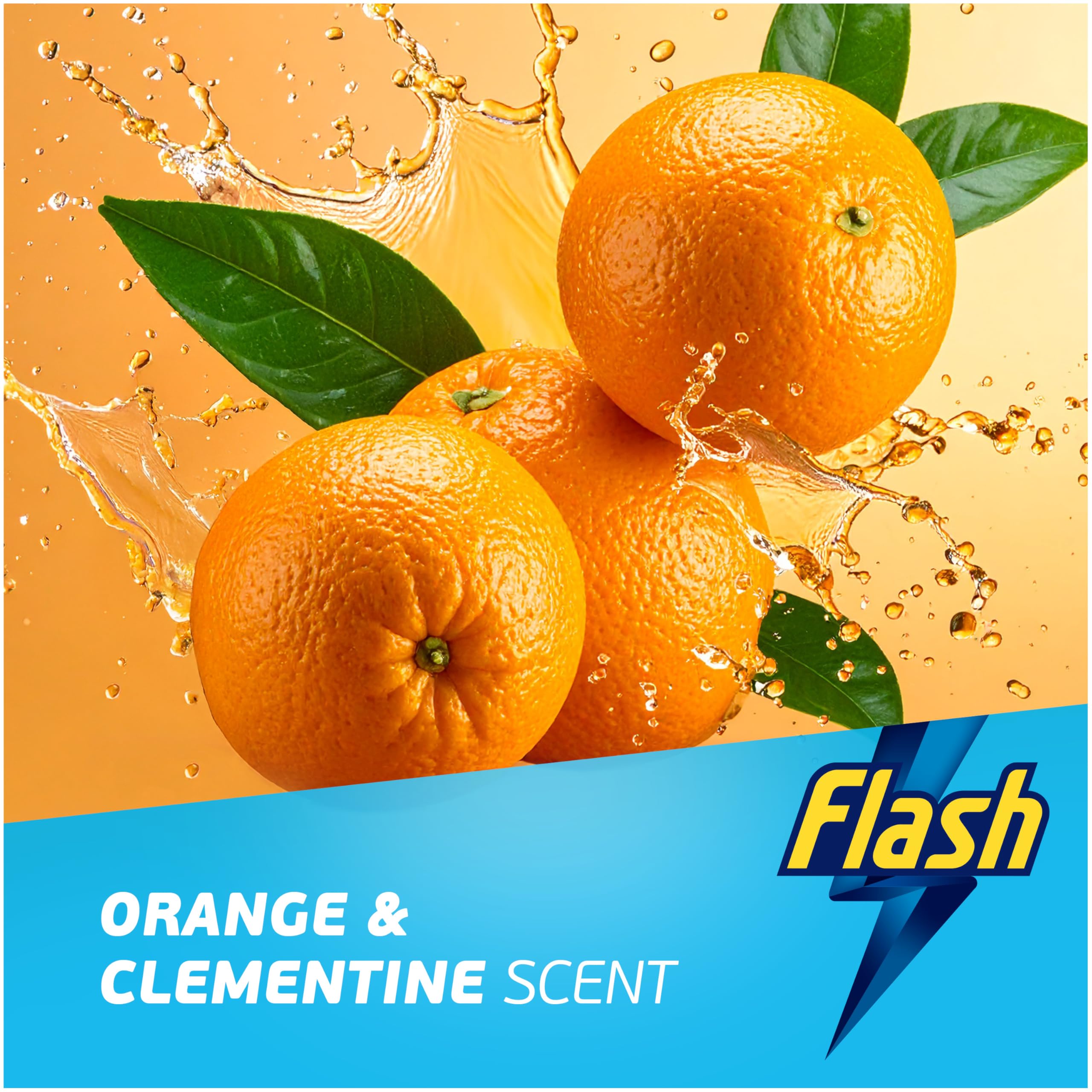 FLASH Direct To Floor Cleaner - Midsummer Memories Ltd Edition | Fast Dry | 1.6L 6