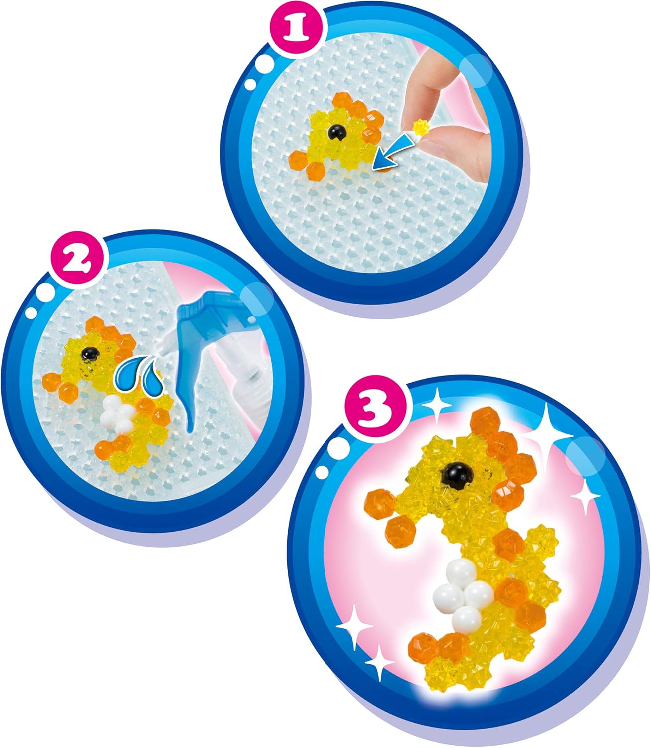 Aquabeads Ocean Life Pack - 600+ Bead Art Craft Set for Kids 4+ 4