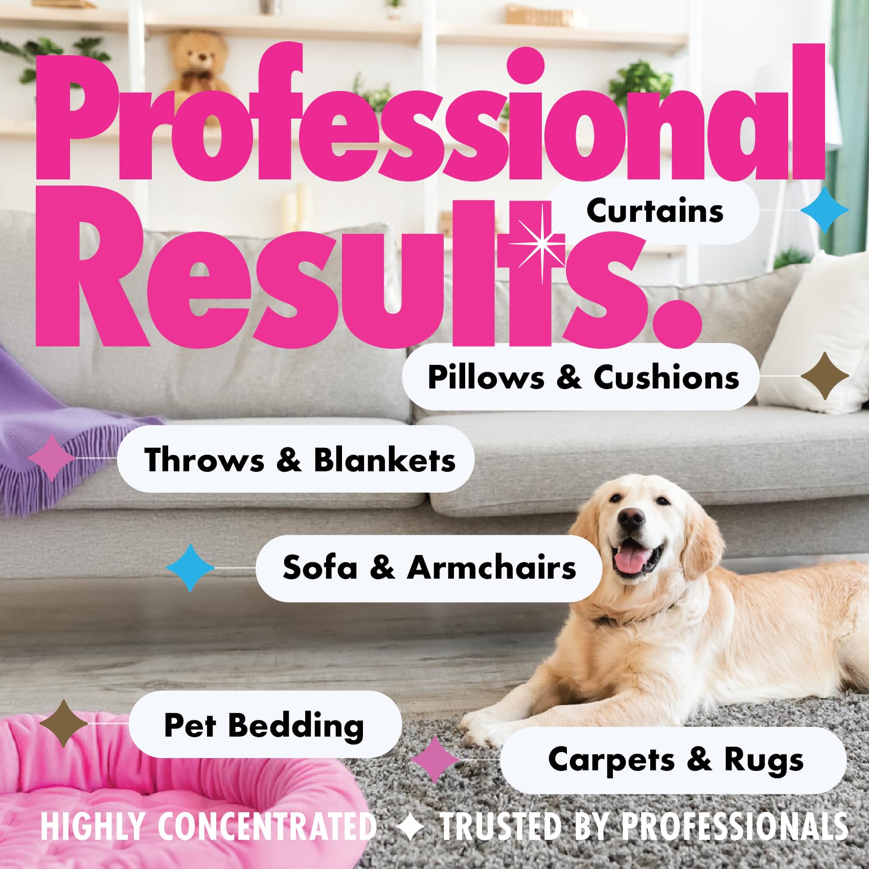 Dirtbusters - Pet Pro Carpet Cleaner Shampoo (1 Litre Concentrate) 13