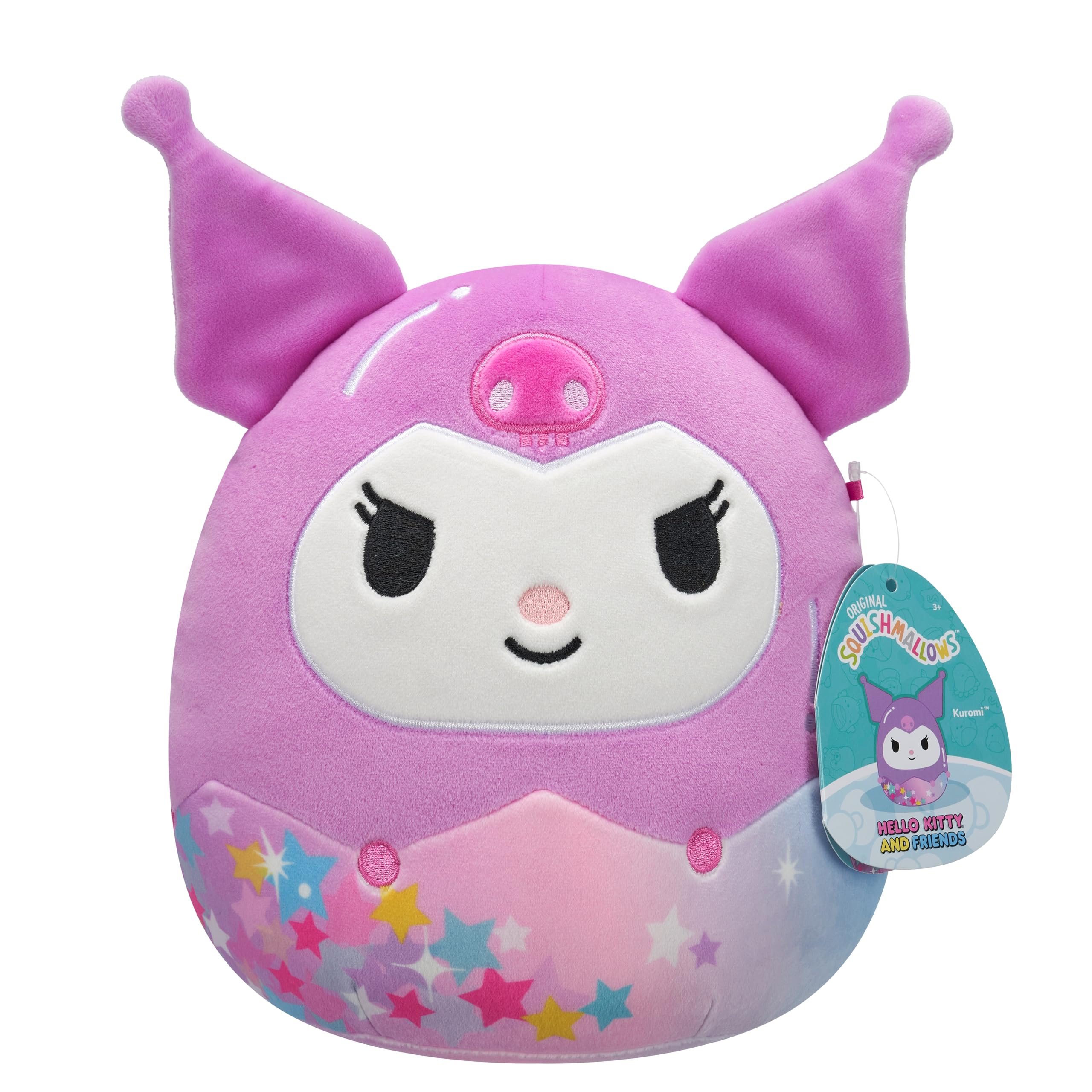 Squishmallows Starshine Kuromi 10-Inch Plush - Sanrio Licensed Kuromi 6