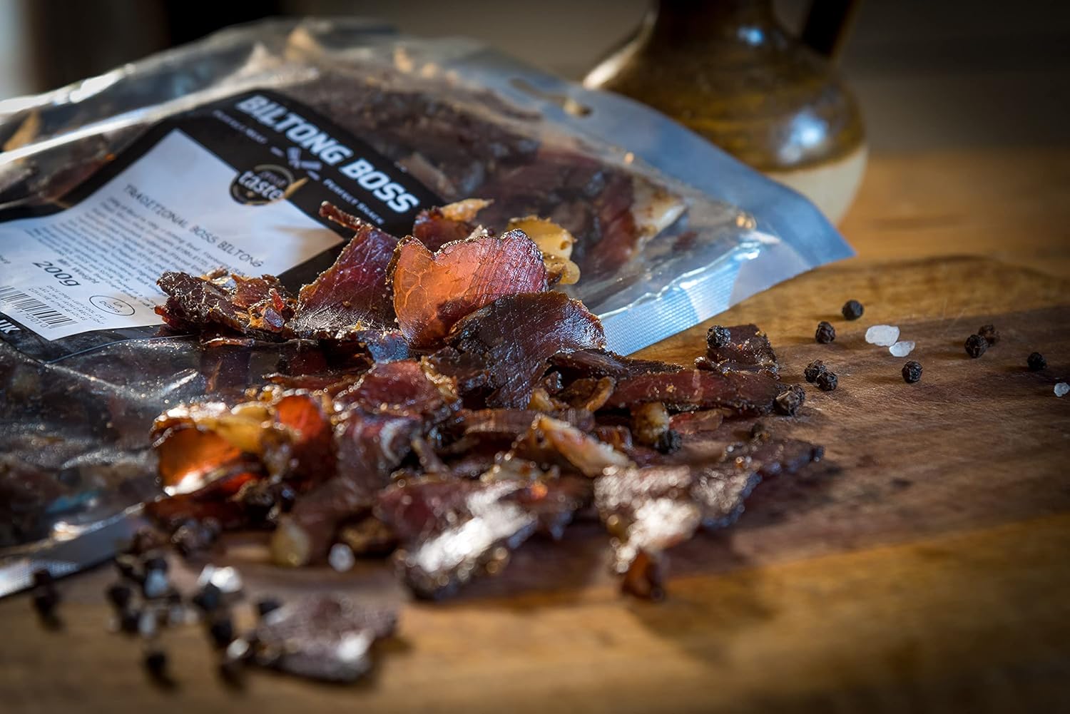 Biltong Boss Traditional Boss Beef Biltong - Premium High Protein Beef Snack 7
