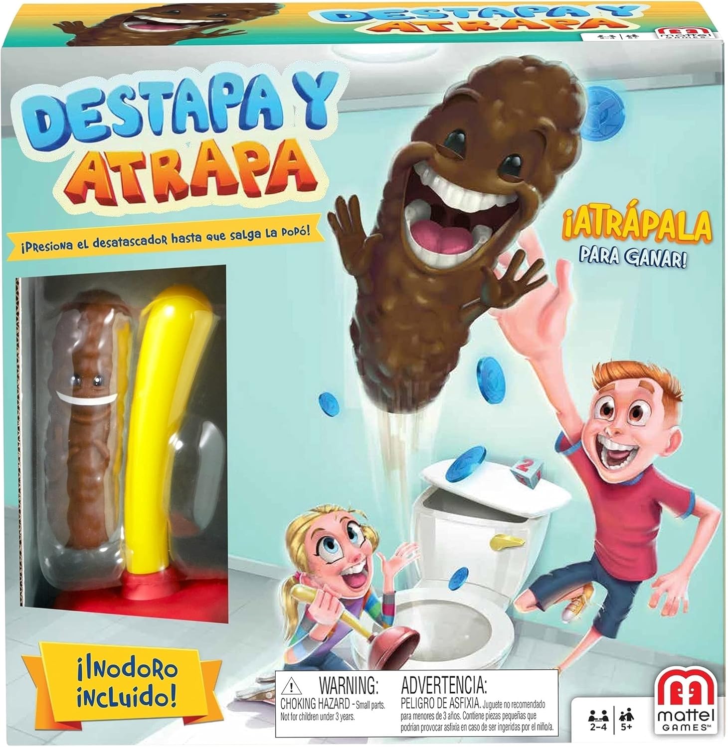 Mattel Flushin' Frenzy Kids Party Game 10