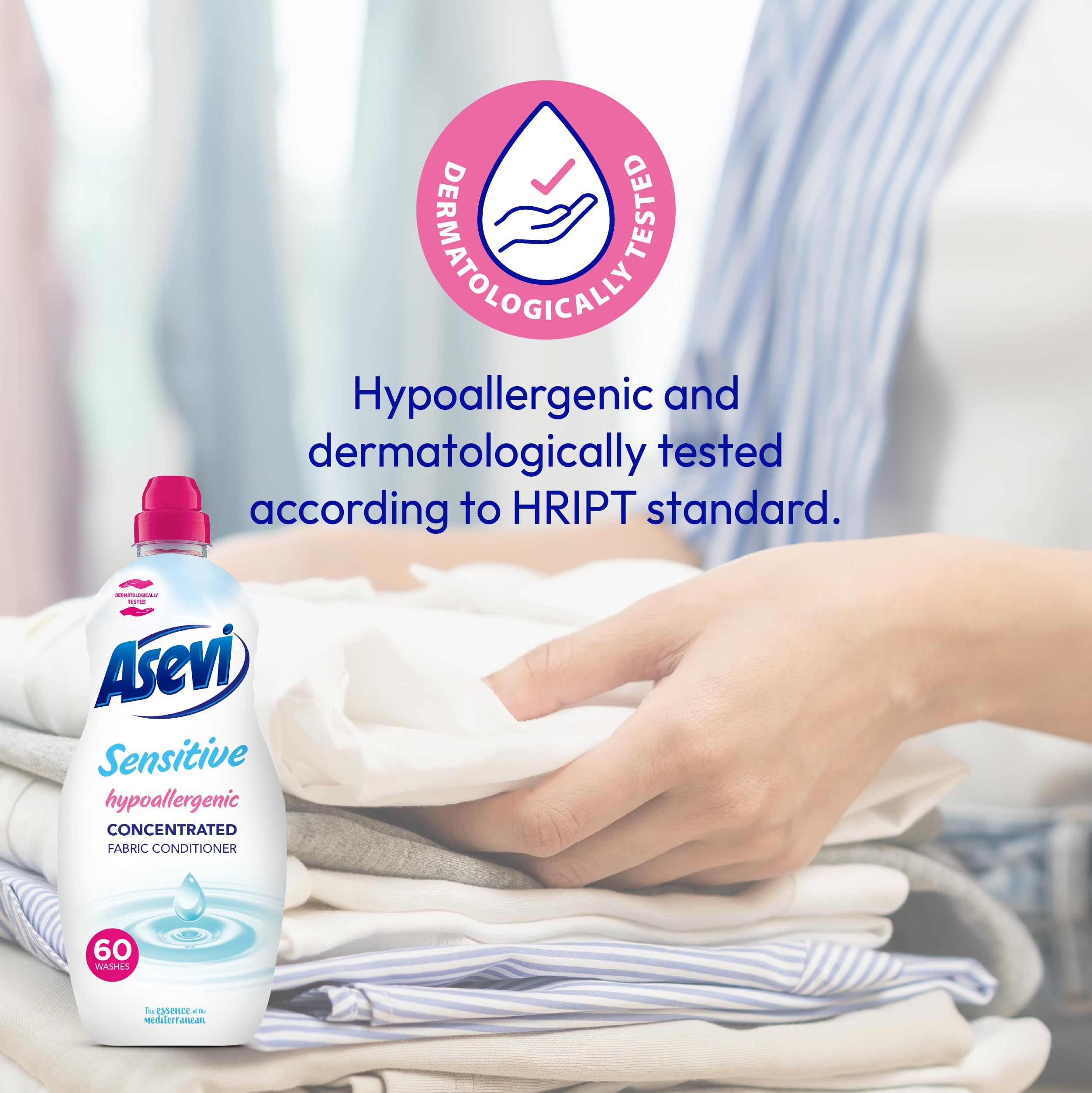 Asevi – Flüssiger Weichspüler für empfindliche Textilien (1,38 l, 60 Wäschen) 7