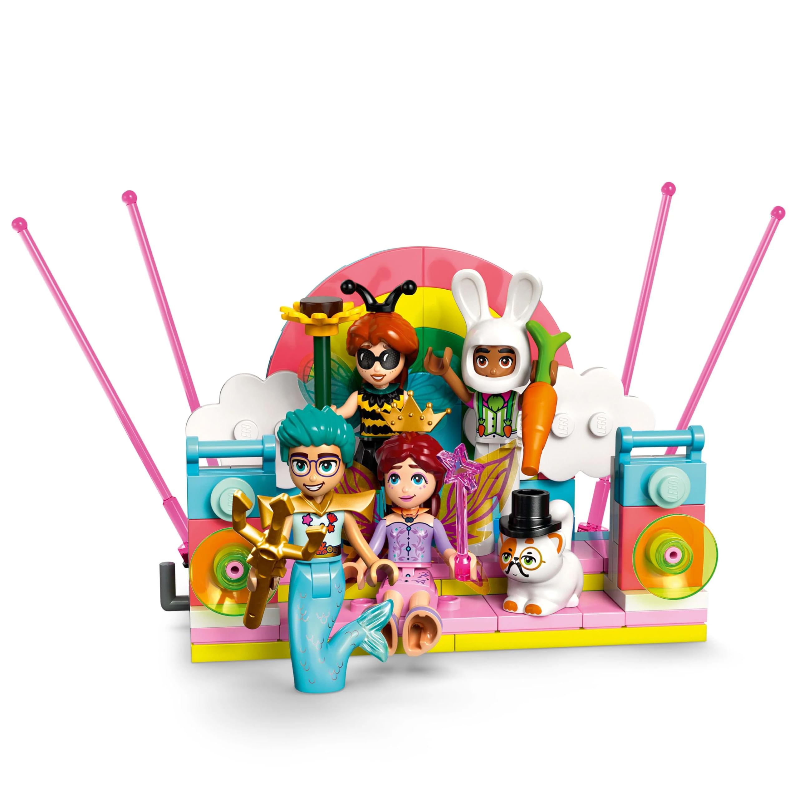 LEGO Friends Costume Party with Unicorn & Fairy - Building Playset for 6+ Year Olds 6