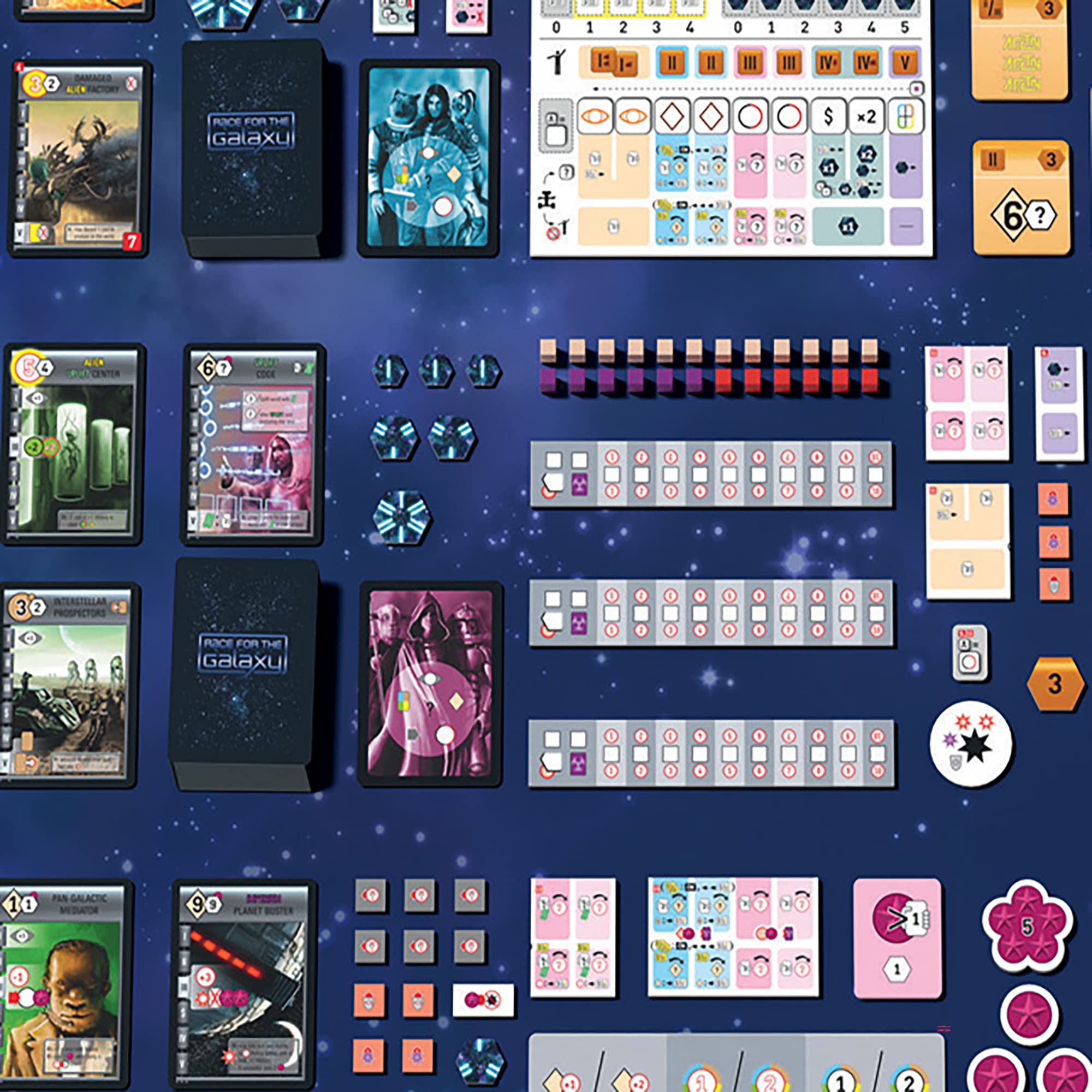 Rio Grande Games Race for the Galaxy Expansion and Brinkmanship The Combined 1st Arc 6