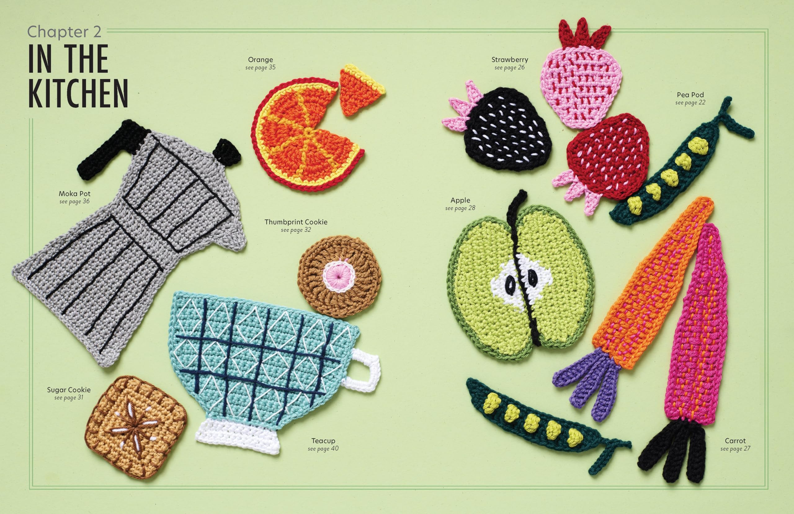 David & Charles Cozy Crochet Motifs: 75 Playful Motifs with Modern Retro Style | Paperback 5