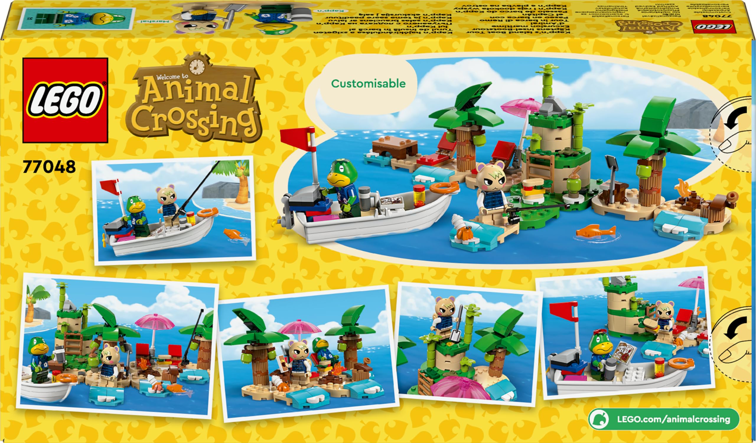 LEGO Animal Crossing Kapp'n's Island Boat Tour 77048 - Buildable Playset with Marshal & Kapp'n Minifigures 14