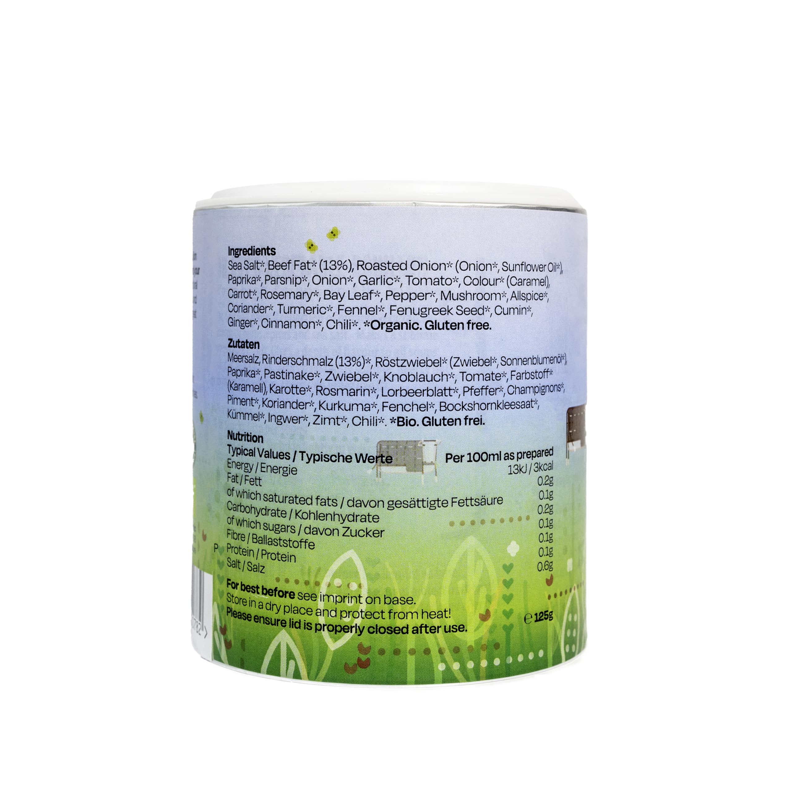 Dr. Coy's Organic Beef Bouillon Powder - 125g Gluten-Free Beef Broth 5