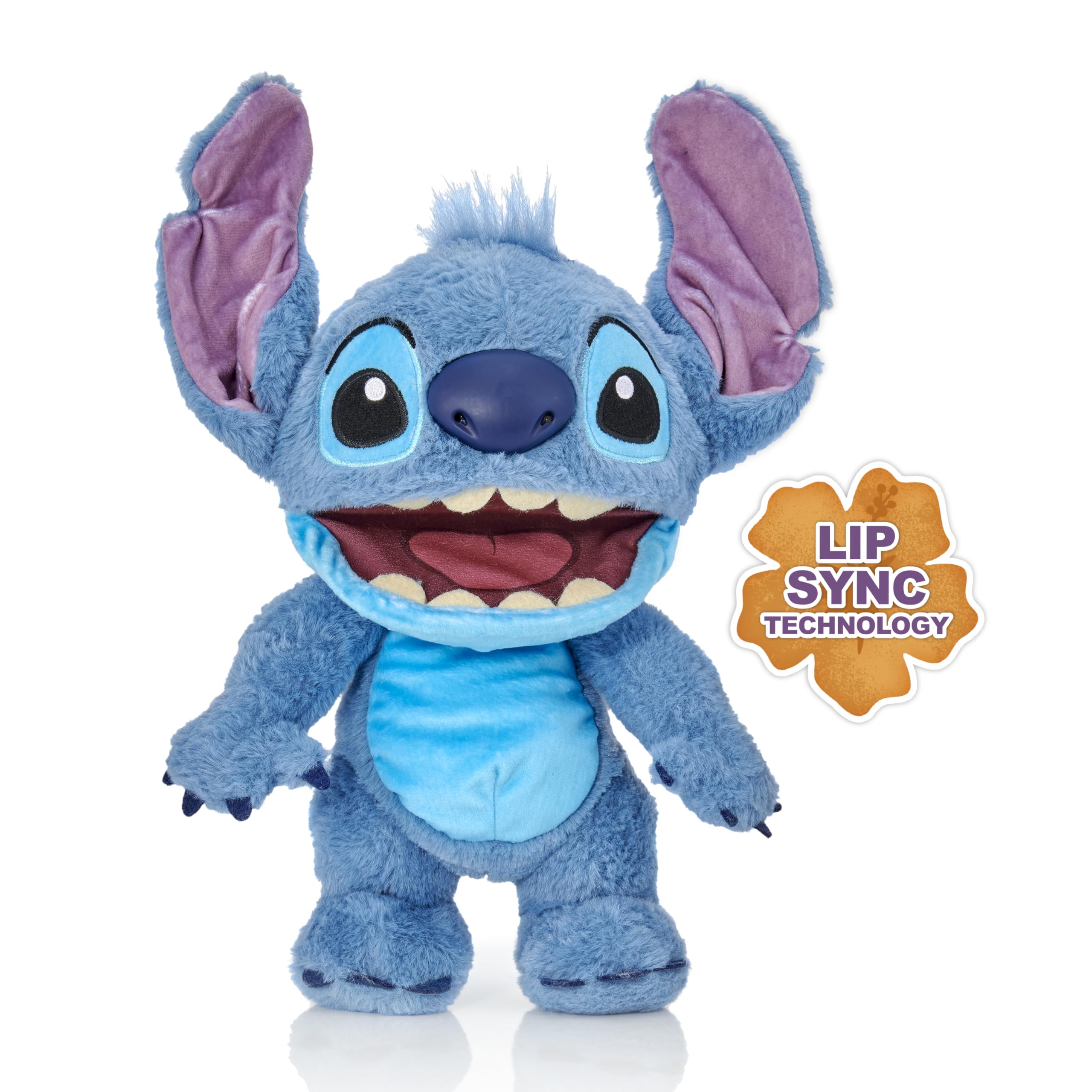 WOW! STUFF Disney Chatty Stitch Deluxe Puppetronic - Interactive Animatronic Plush with Sound & Touch Sensors 5