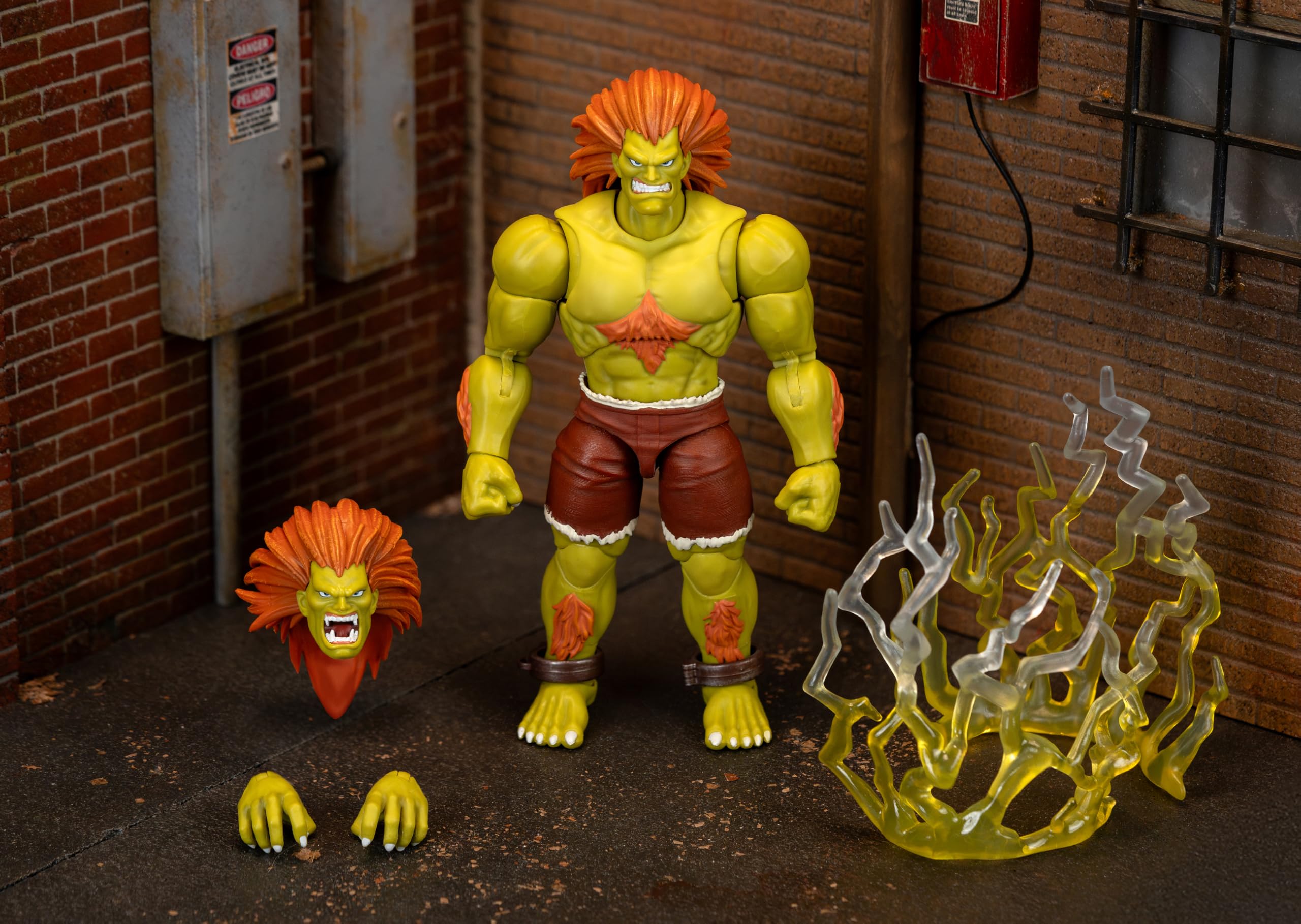 Jada Blanka Street Fighter 6" Deluxe Collector Figure 7