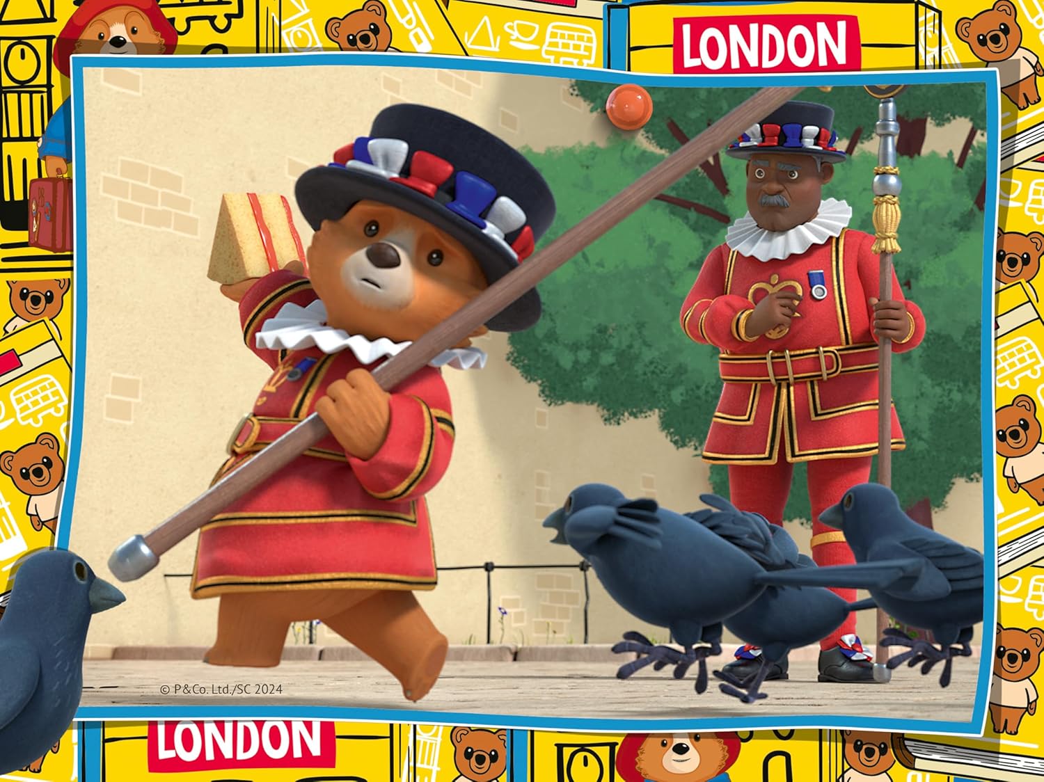 Ravensburger Paddington Bear 4-in-1 Jigsaw Puzzle Set for Kids 3 Years and Up 8