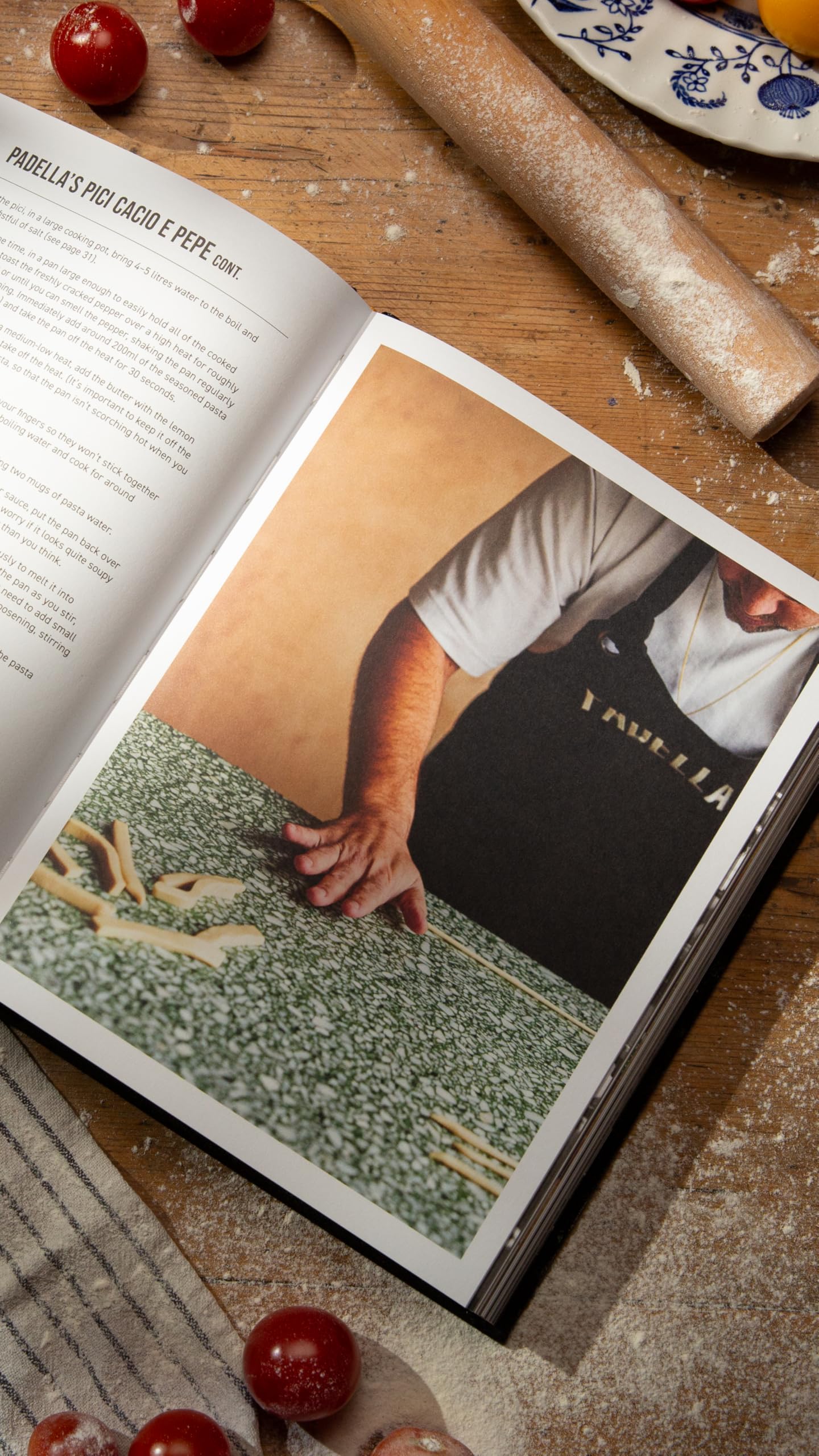 Padella - The Ultimate Pasta Cookbook by Tim Siadatan | Hardcover 3