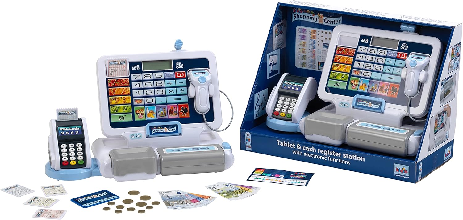 Theo Klein 9324 Play Cash Register with Detachable Tablet & Sound Effects 6