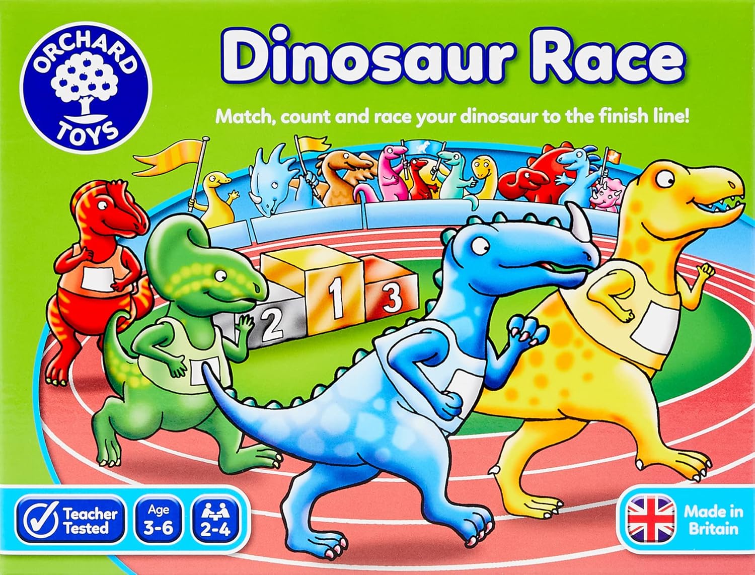 Orchard Toys Dinosaur Race Game Board Game