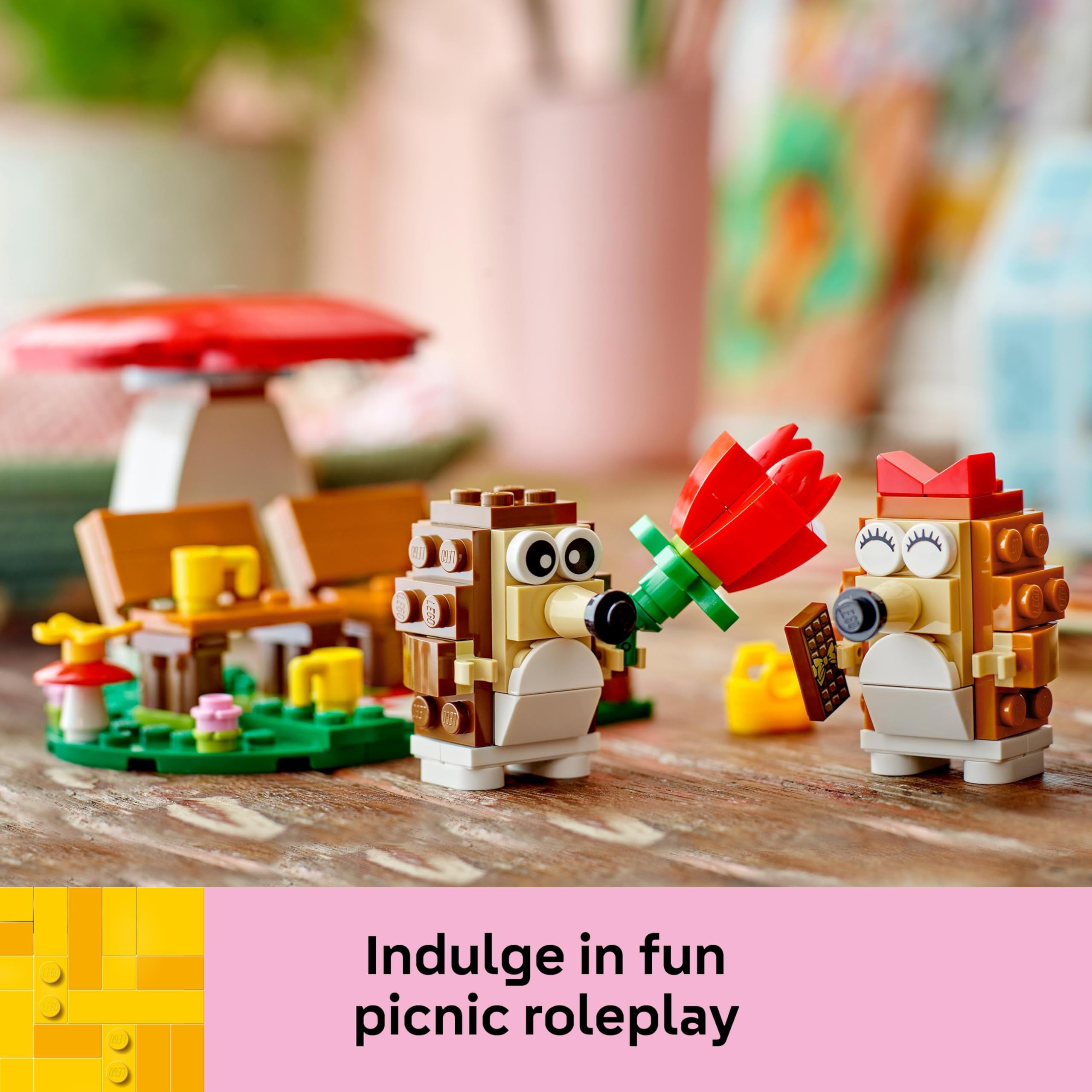 LEGO Hedgehog Picnic Date - Building Set for 8 Plus Year Olds 11