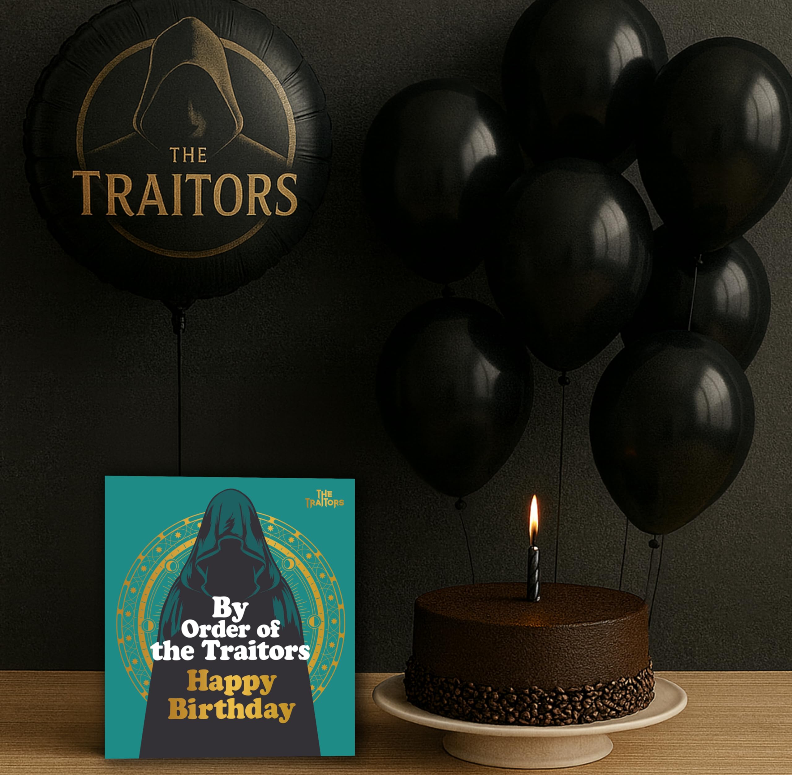 Danilo Promotions LTD The Traitors Birthday Card | Standard Size | Blank Inside