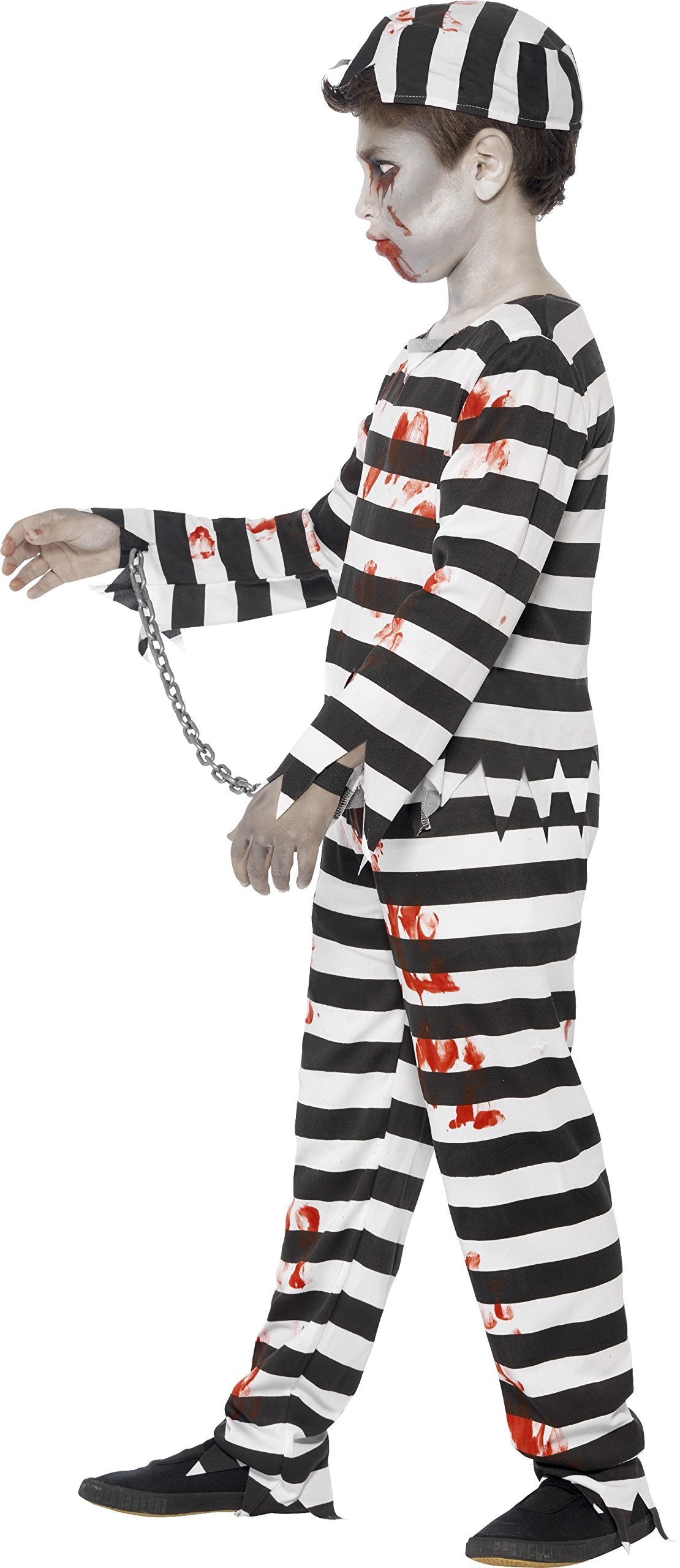 Smiffys Zombie Convict Costume - Child Age 10-12 Years 5