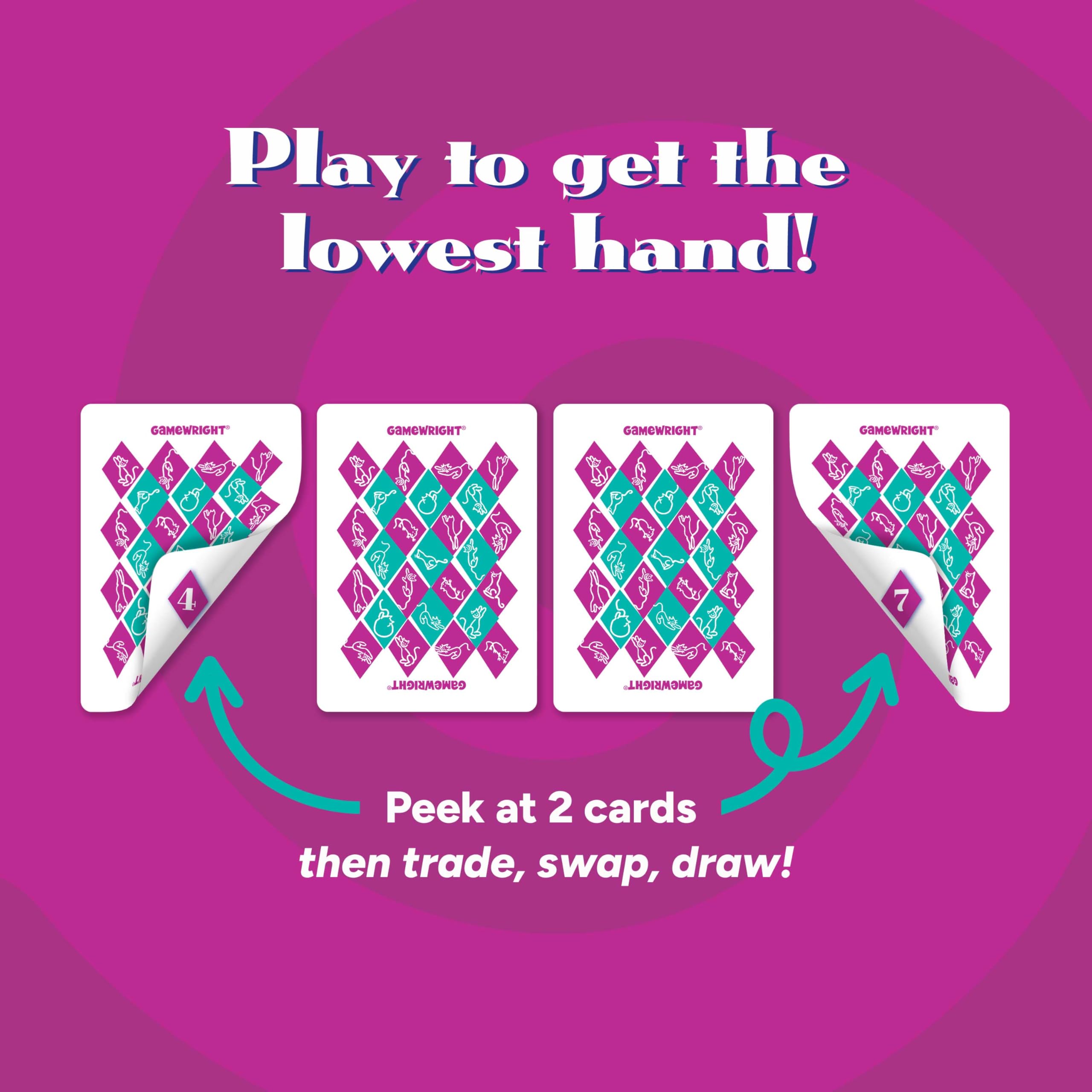 Gamewright Rat-a-tat Cat Card Game | Family Strategy Game for 2-6 Players | Ages 6+ 6