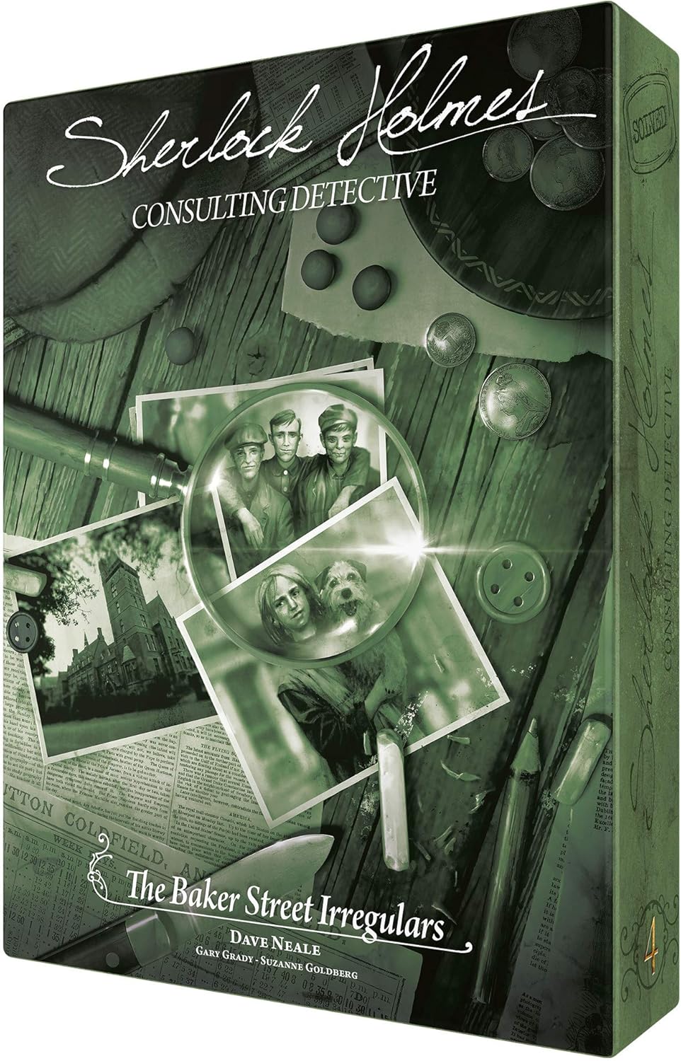 Space Cowboys Sherlock Holmes Consulting Detective: The Baker Street Irregulars Board Game 4