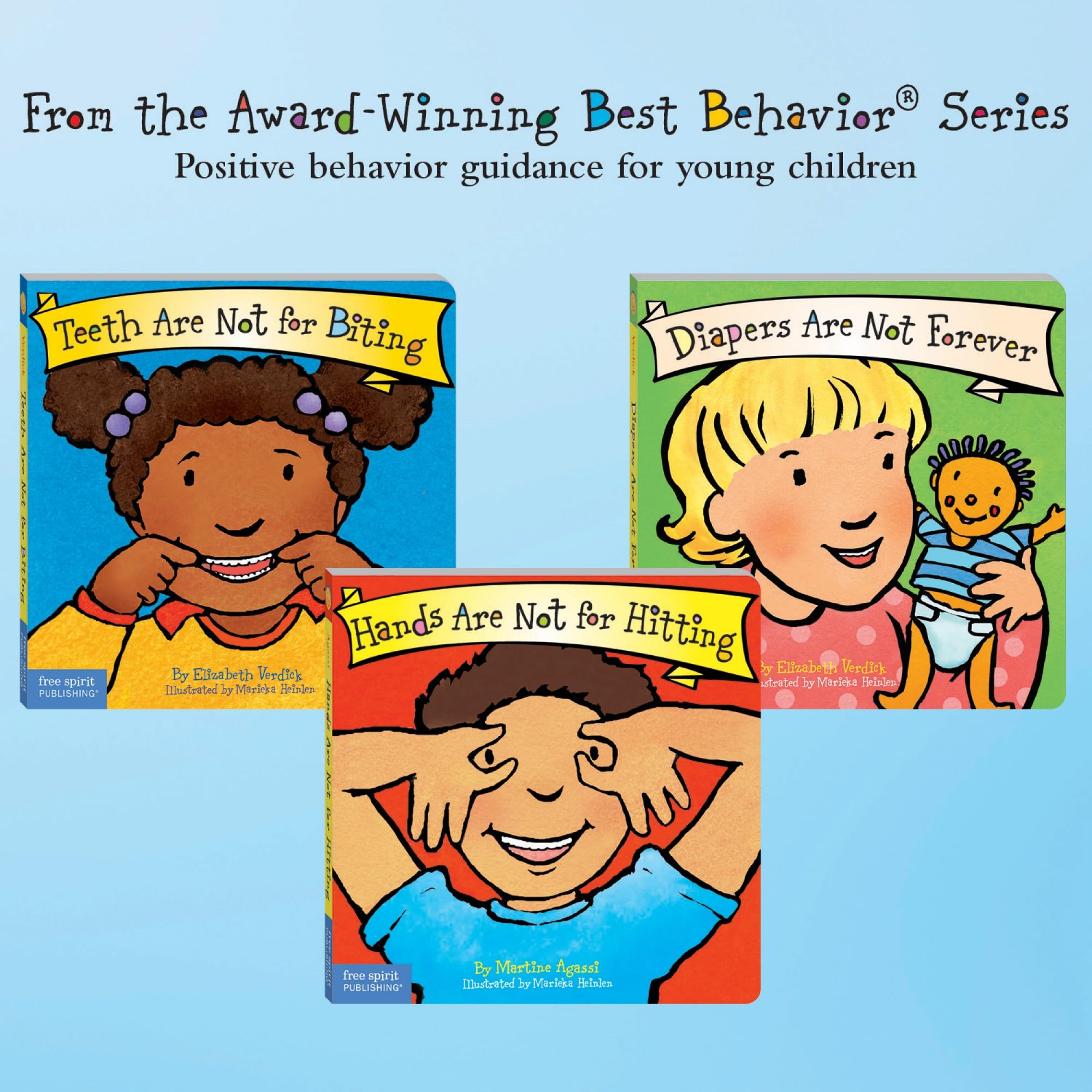 Free Spirit Publishing Teeth are Not for Biting - Board Book for Ages 2-3 | First Edition 6