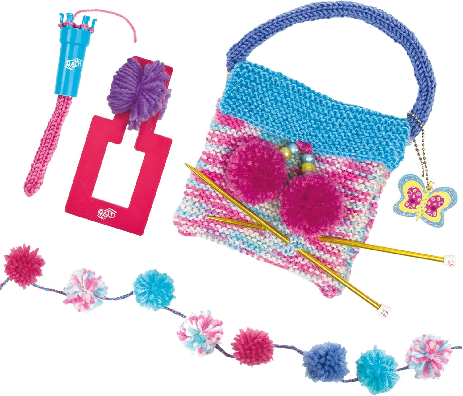 Galt First Knitting Craft Kit for Kids, Ages 6+ 3
