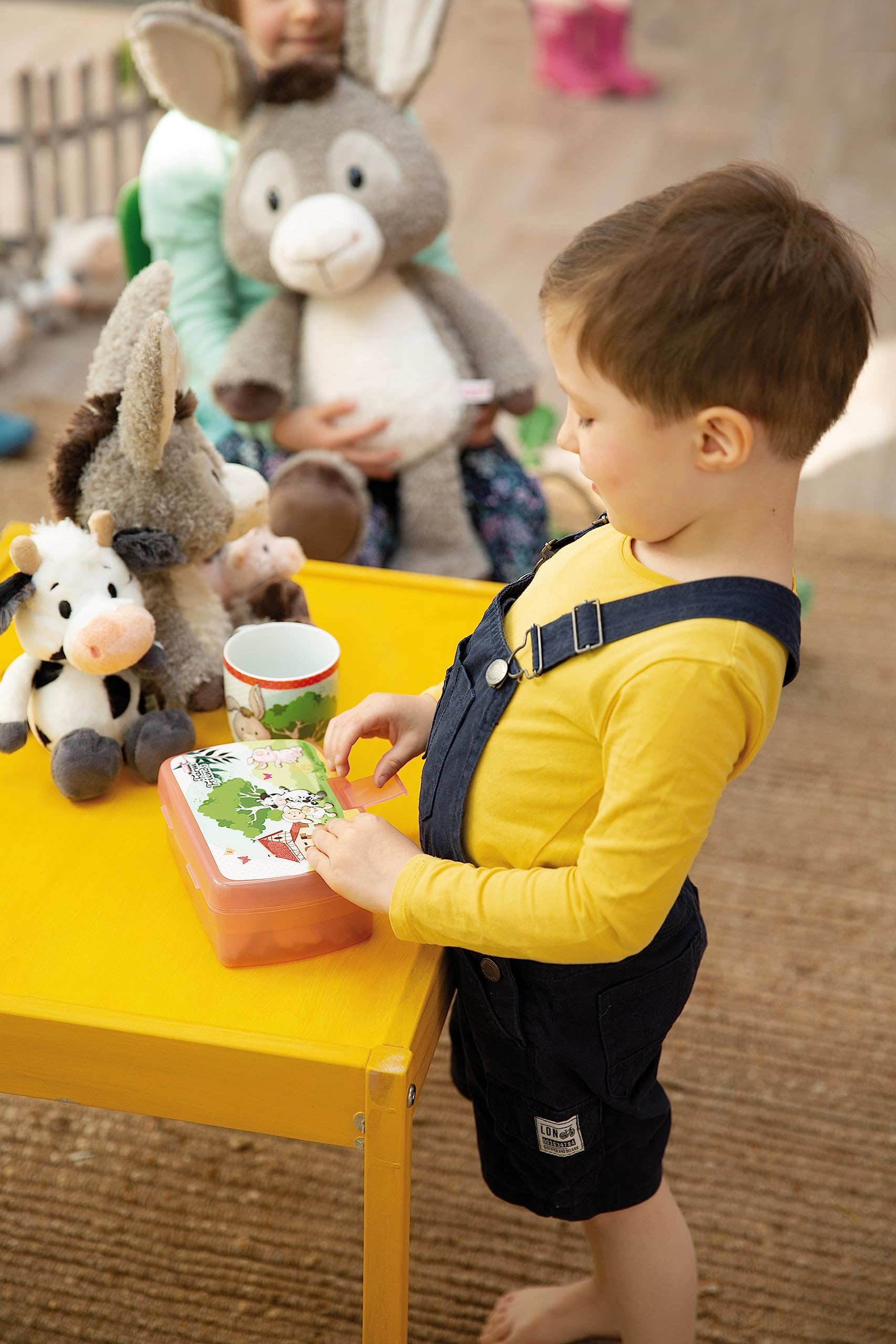 NICI Donkeylee 12cm Cuddly Plush Donkey - Sustainable Farm Friends Toy 6