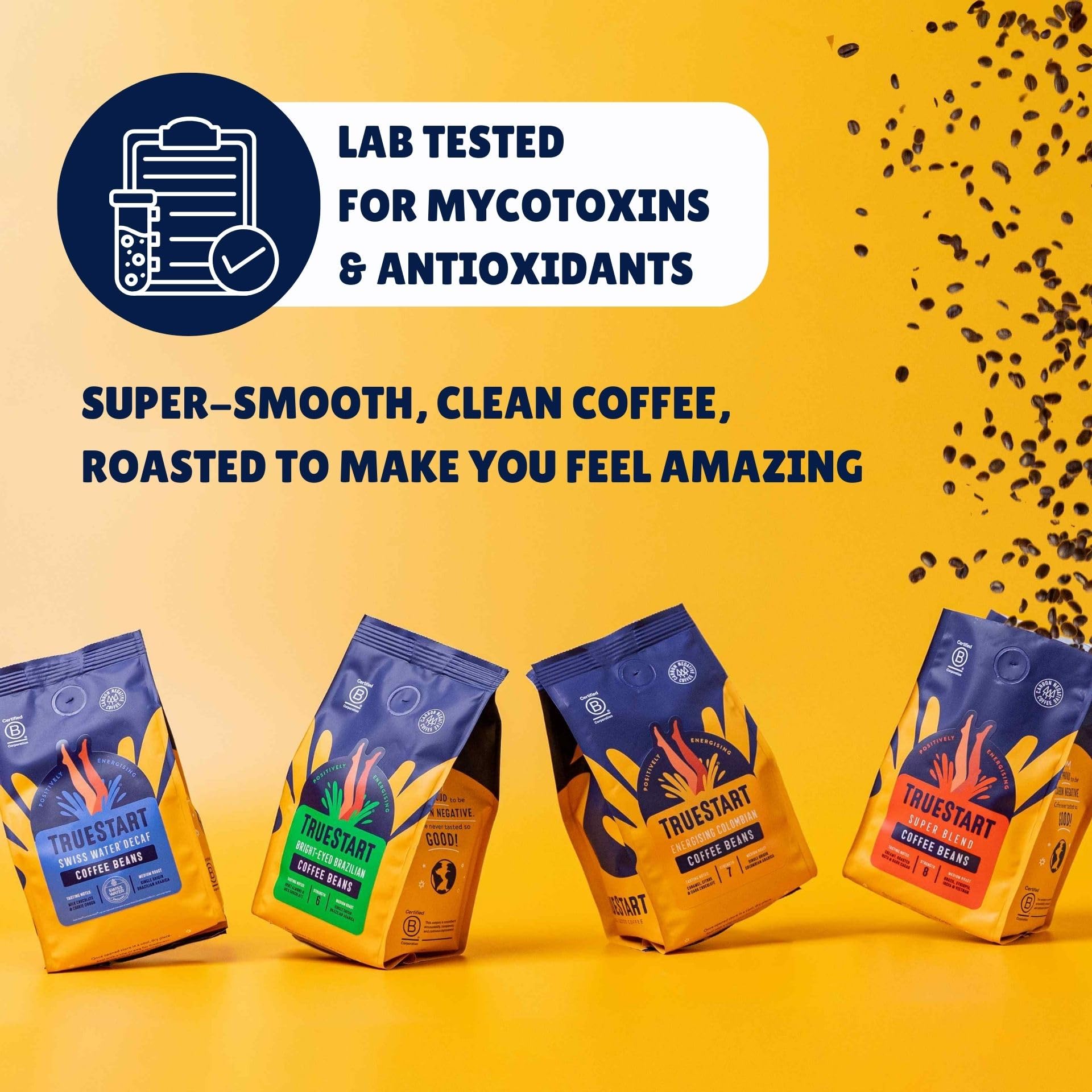 TrueStart - Smooth Energising Colombian Ground Coffee 200g 6